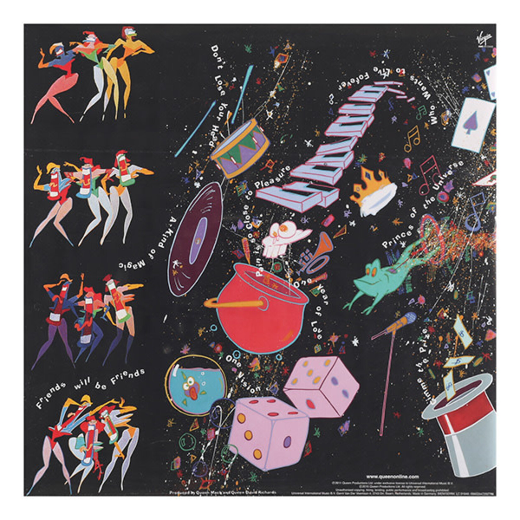 QUEEN - A KIND OF MAGIC - LTD HALFSPEED REMASTERED LP