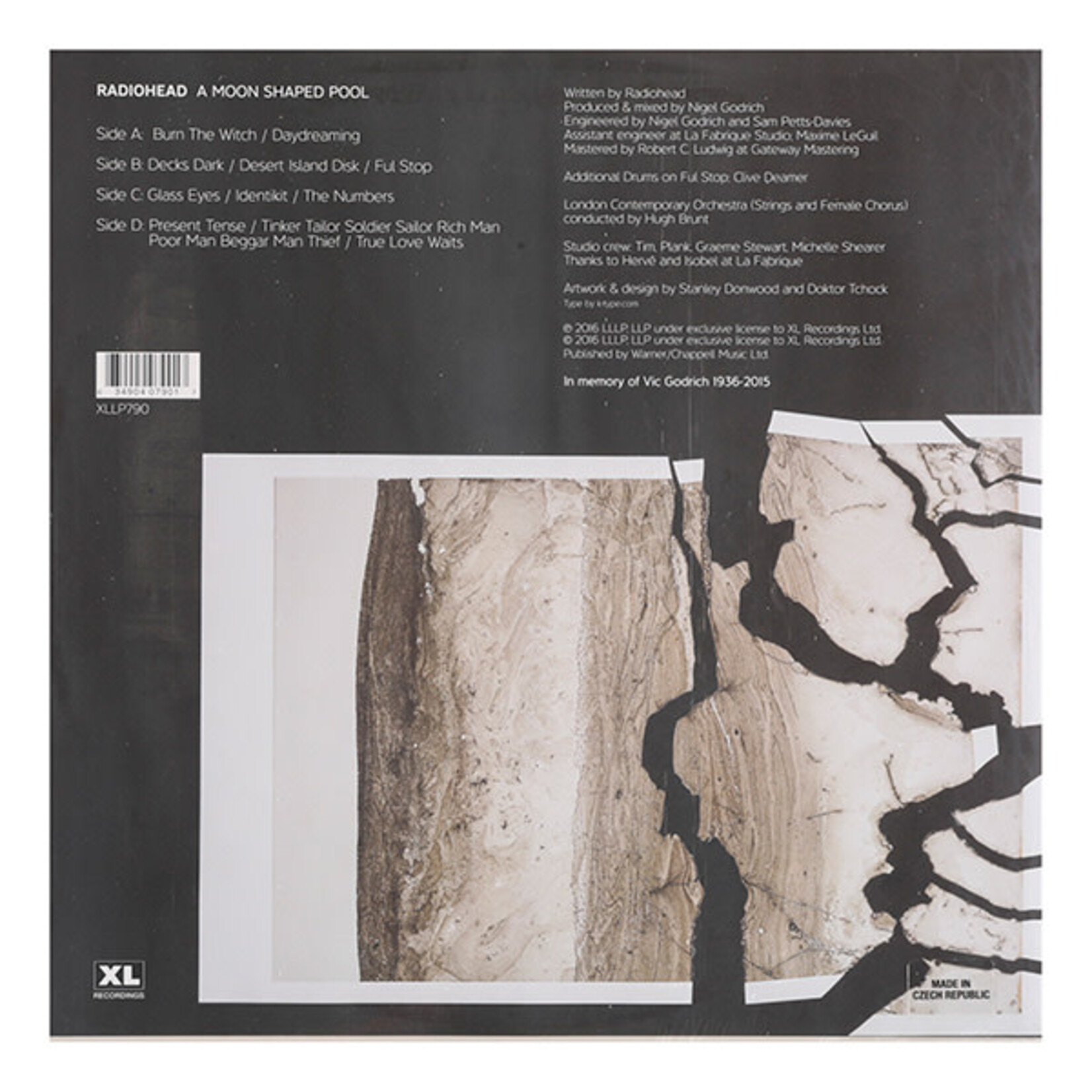 RADIOHEAD - A MOON SHAPED POOL - GATEFOLD 2LP + DOWNLOAD CODE