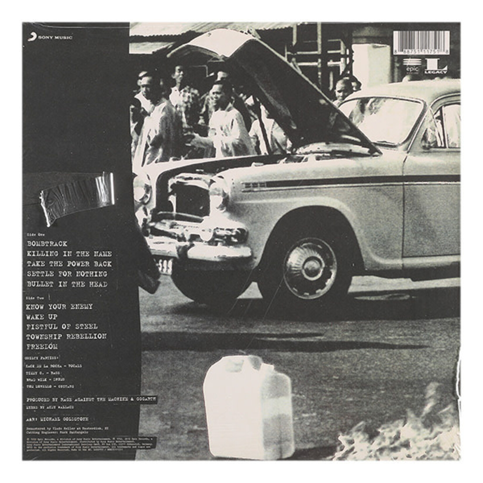 RAGE AGAINST THE MACHINE - RAGE AGAINST THE MACHINE - LP