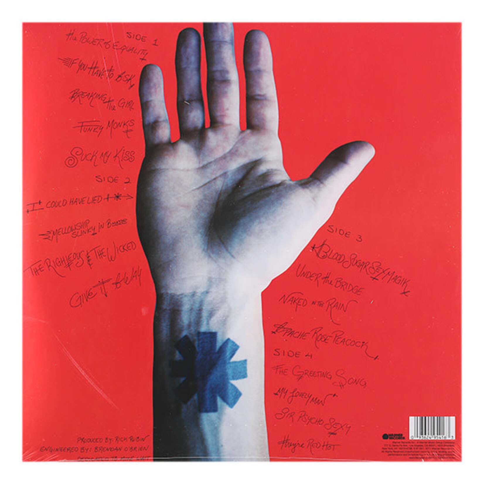 RED HOT CHILI PEPPERS - BLOOD SUGAR SEX MAGIC -  REMASTERED 2LP