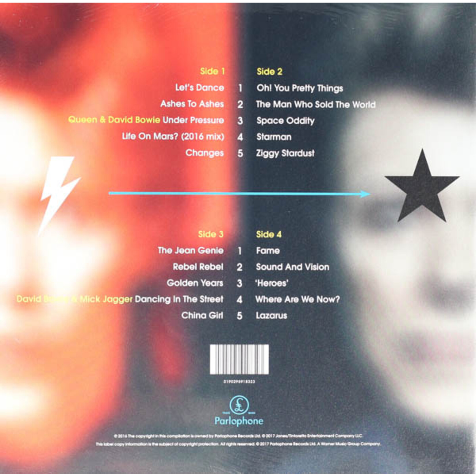 BOWIE, DAVID - LEGACY - 2LP