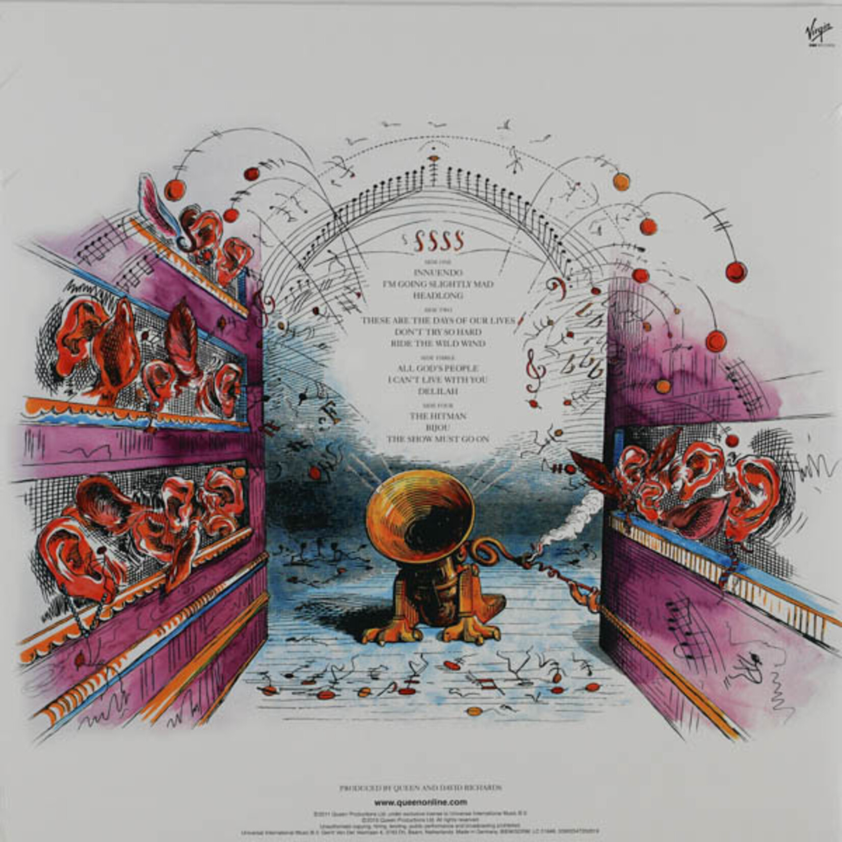 QUEEN - INNUENDO - LTD REMASTERED 2LP