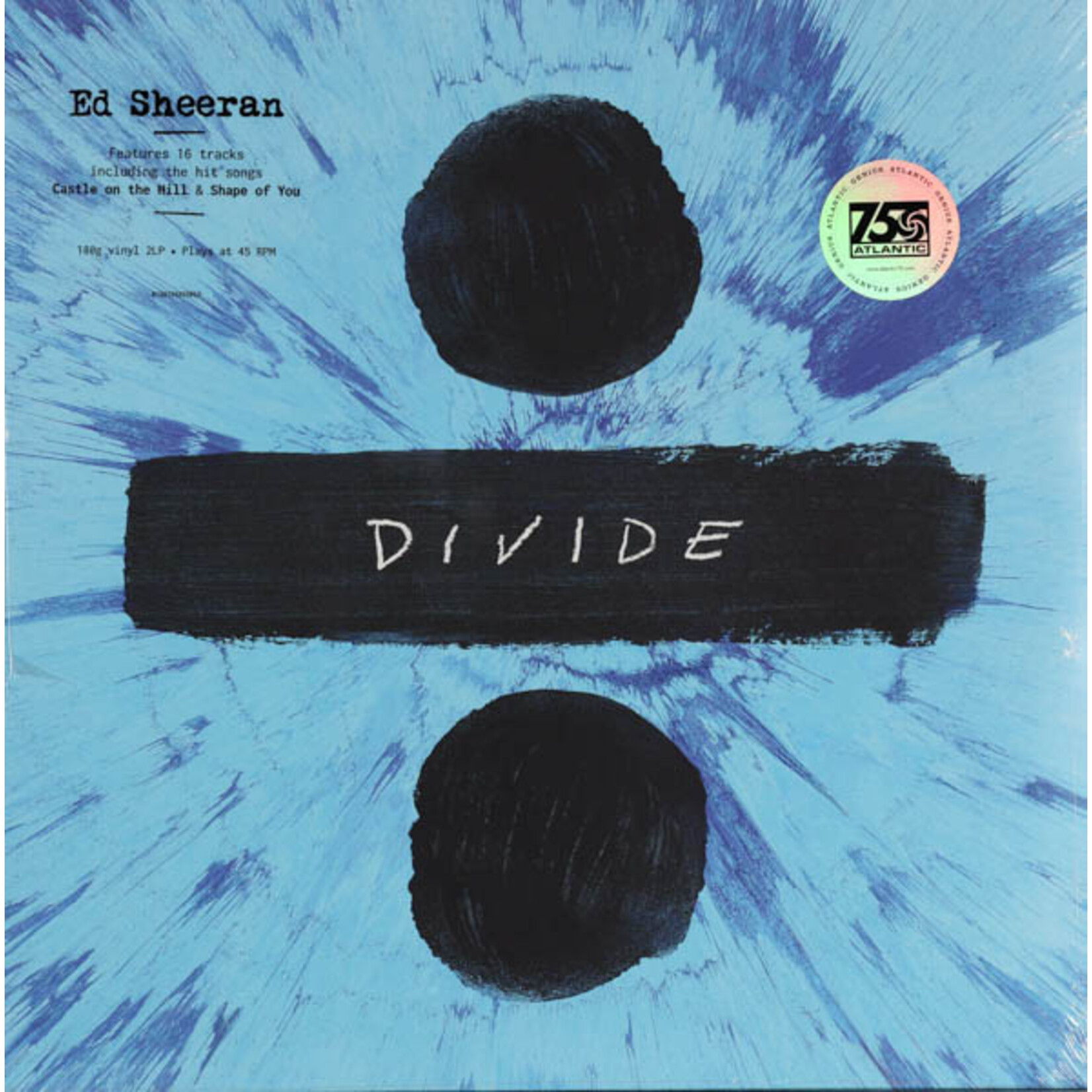 SHEERAN, ED - DIVIDE - DELUXE GATEFOLD 2LP