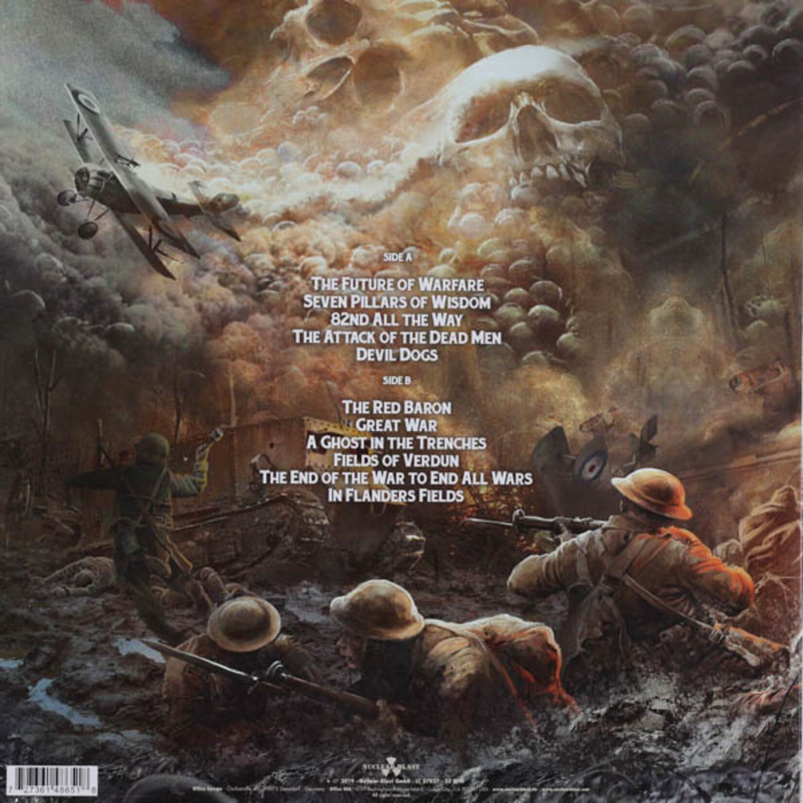 SABATON - THE GREAT WAR - LP