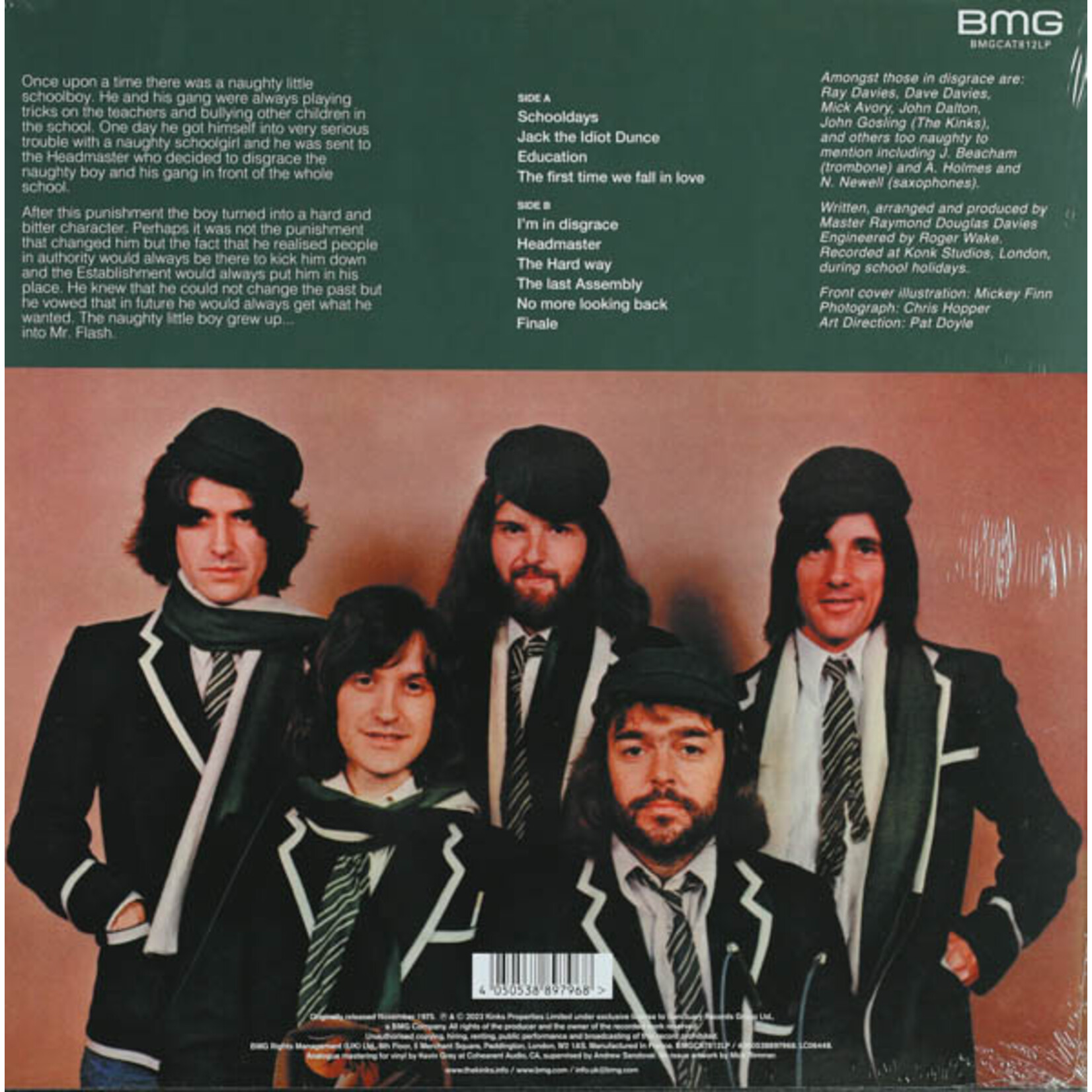 KINKS  - SCHOOLBOYS IN DISGRACE  - LP