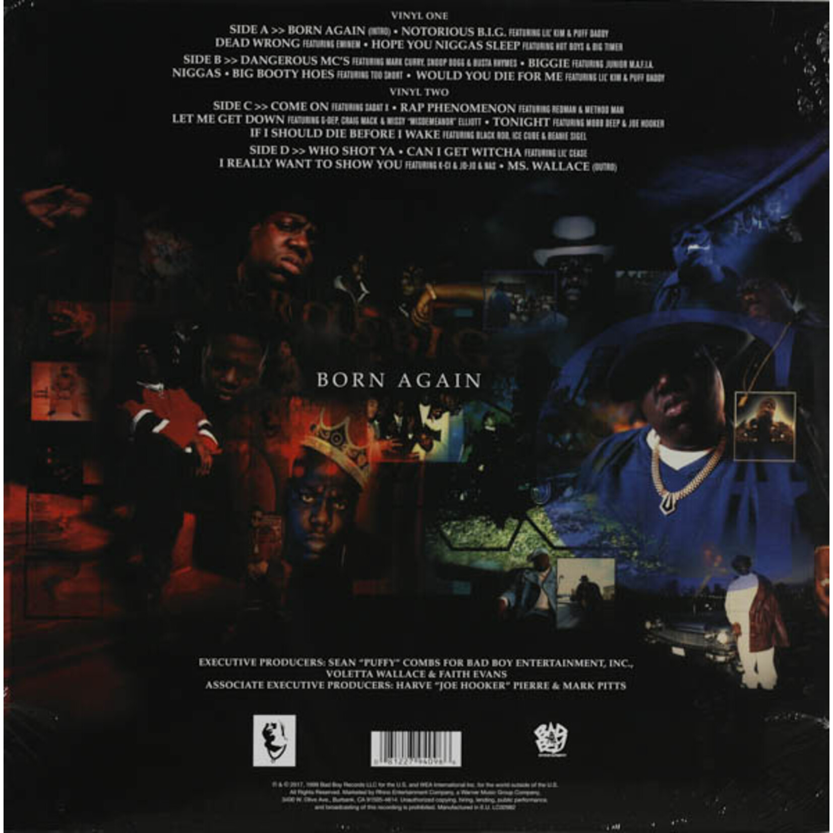 NOTORIOUS B.I.G. - BORN AGAIN - PLATINUM 2LP