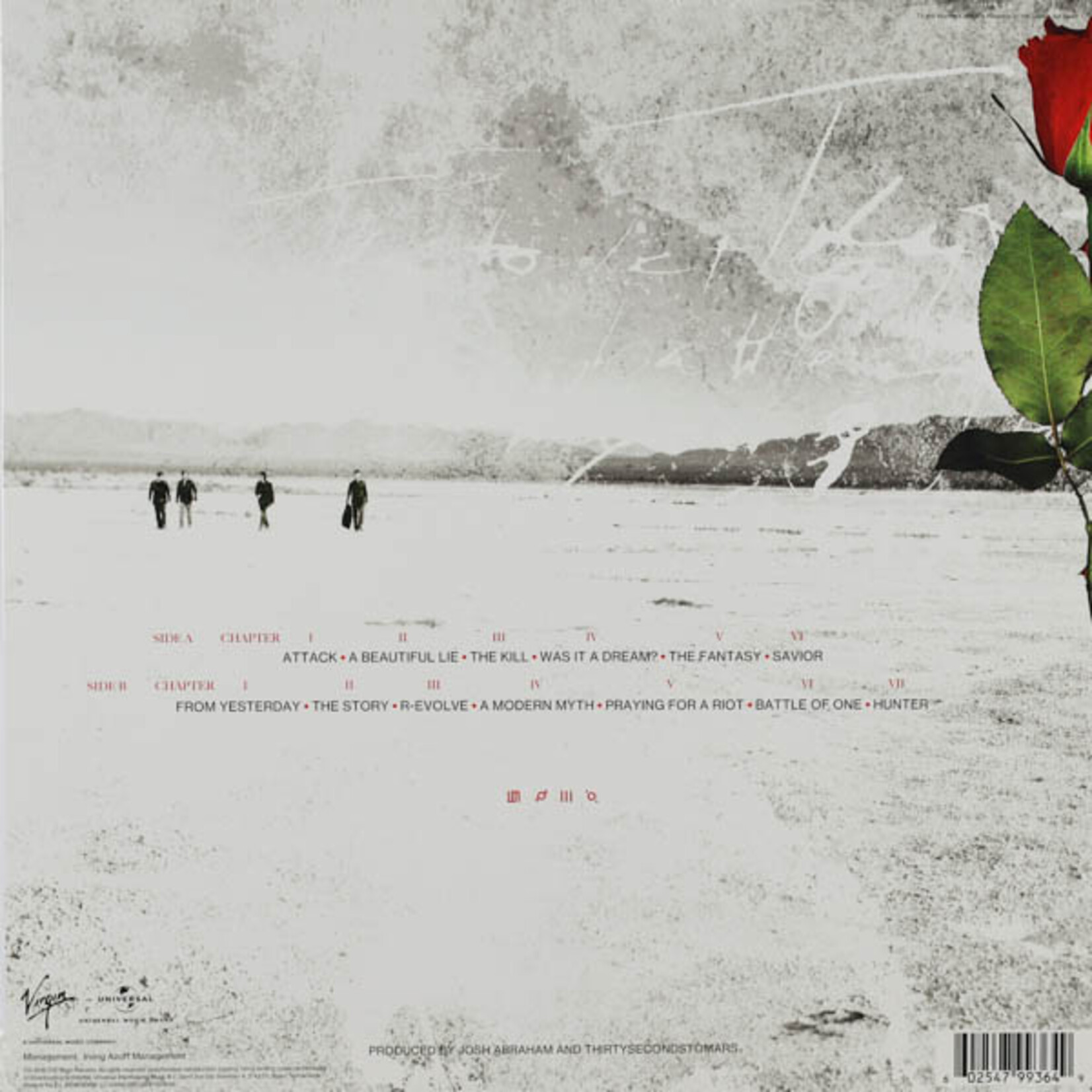 THIRTY SECONDS TO MARS -  A BEAUTIFUL LIE - LP