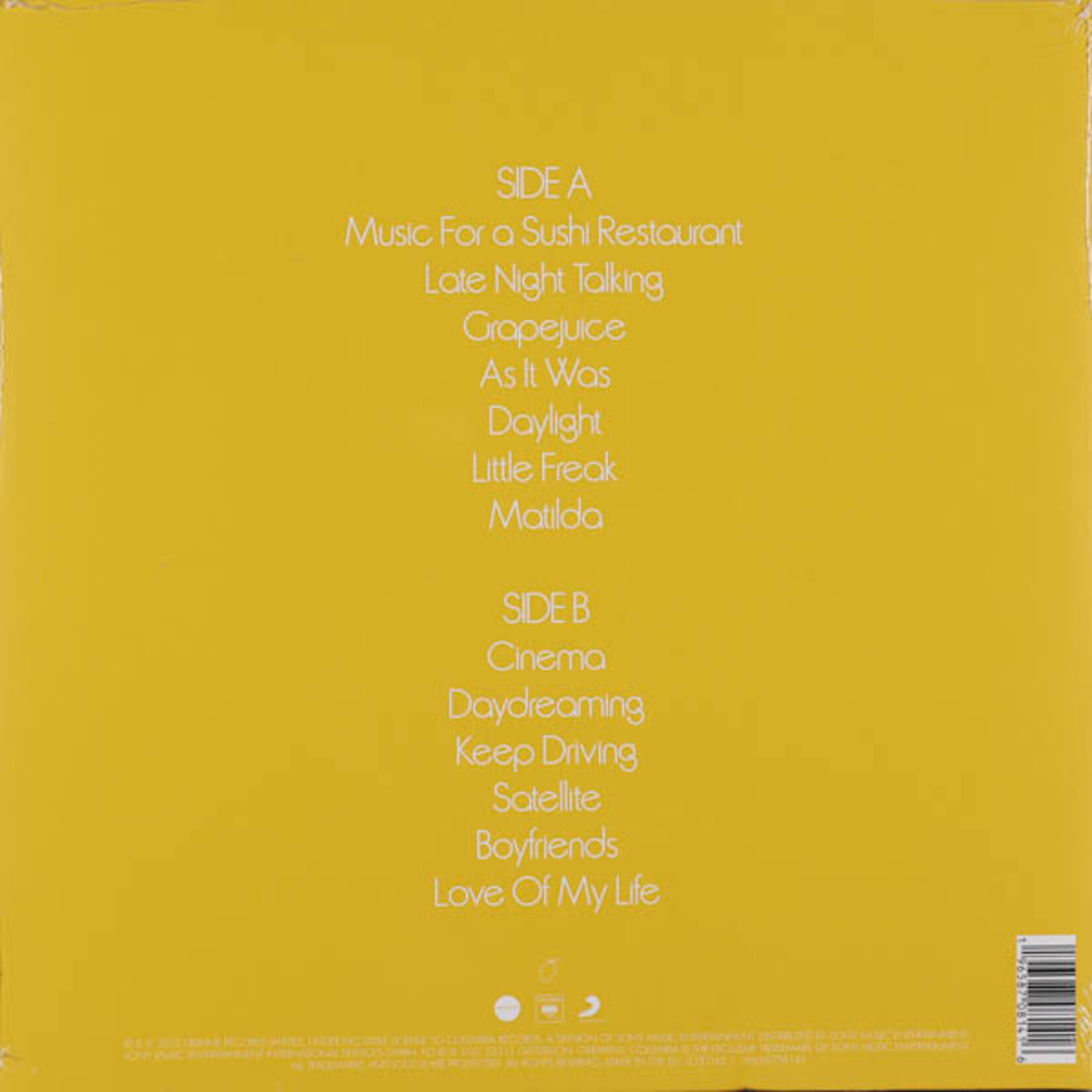 STYLES, HARRY - HARRY'S HOUSE - LTD COLORED TRANSLUCENT YELLOW LP