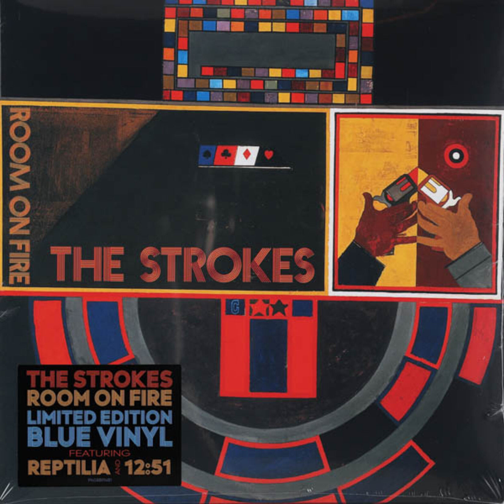 STROKES, THE - ROOM ON FIRE - LTD COLOURED BLUE LP