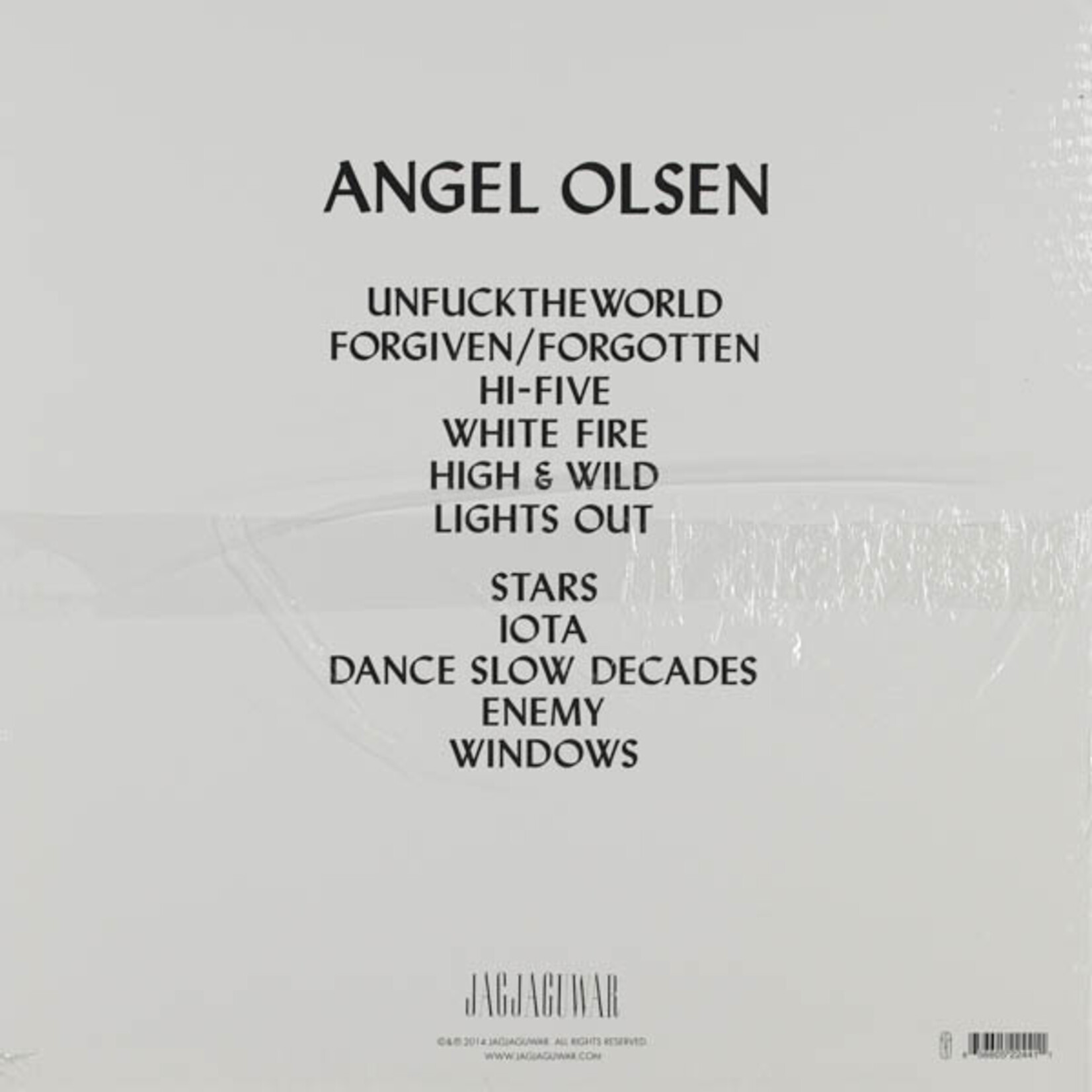 OLSEN, ANGEL - BURN YOUR FIRE FOR NO WITNESS - LTD LP
