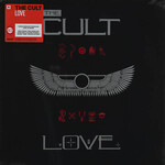 CULT, THE - LOVE - COLOURED CLEAR RED LP