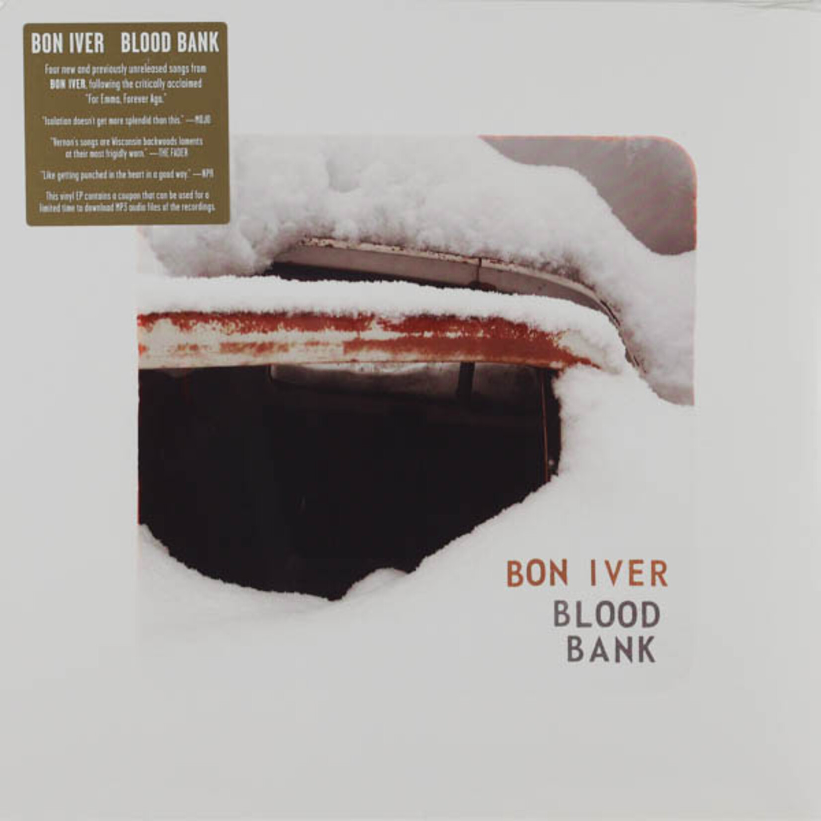 BON IVER - BLOOD BANK - LP