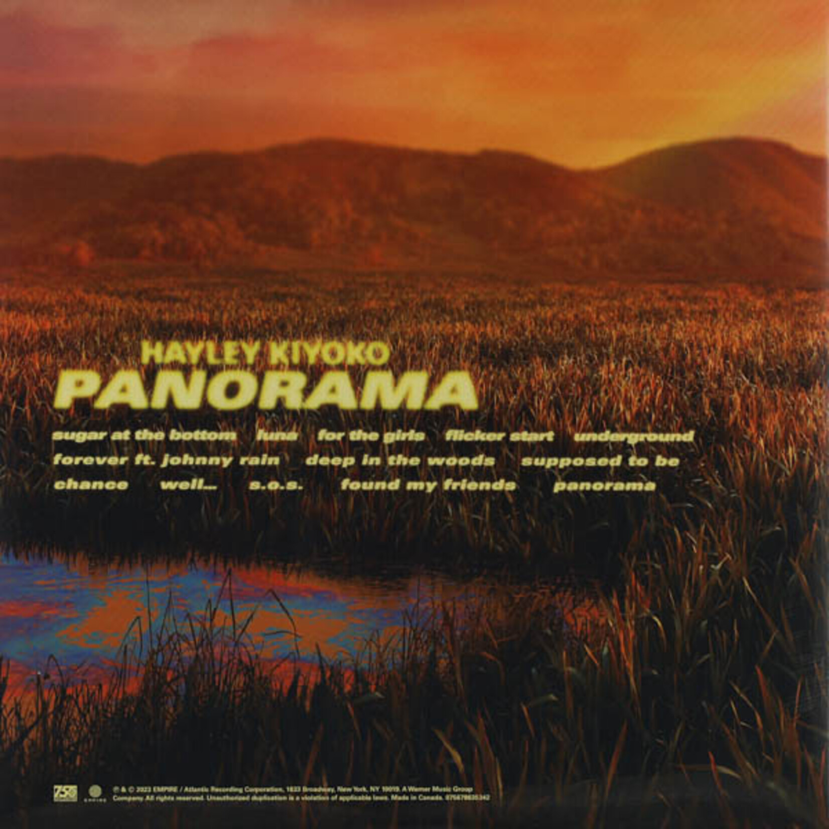 KIYOKO, HAYLEY - PANORAMA - LP