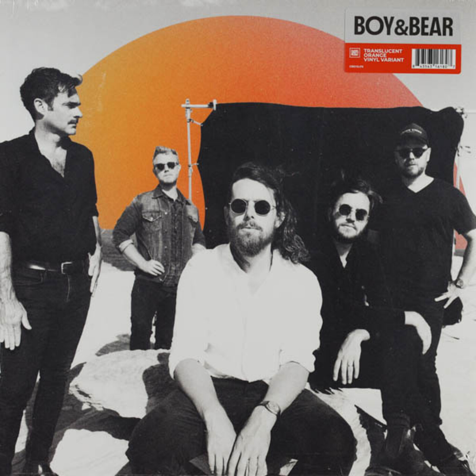BOY & BEAR - BOY & BEAR - COLOURED CLEAR ORANGE LP