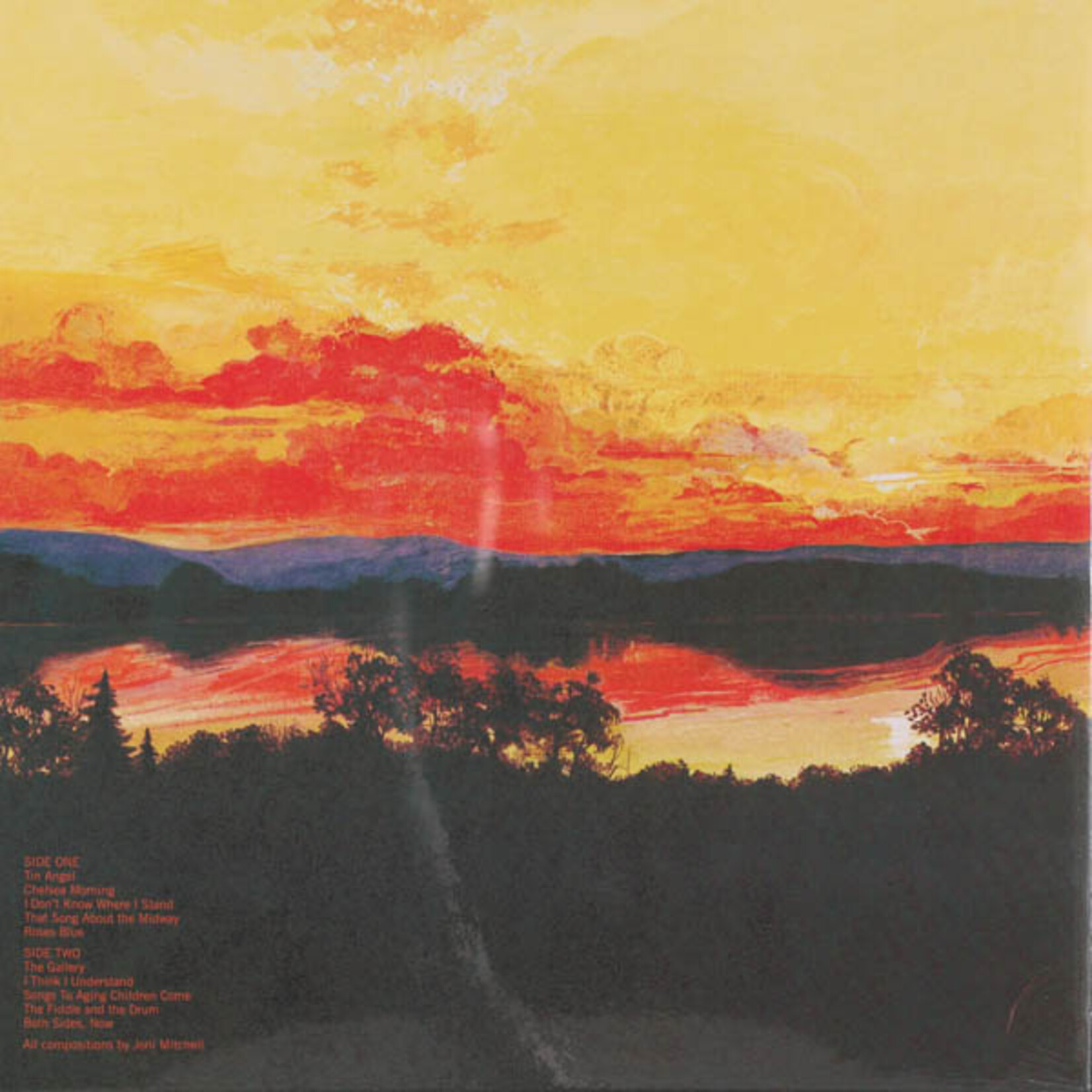 MITCHELL, JONI - CLOUDS - LTD COLOURED ORANGE LP