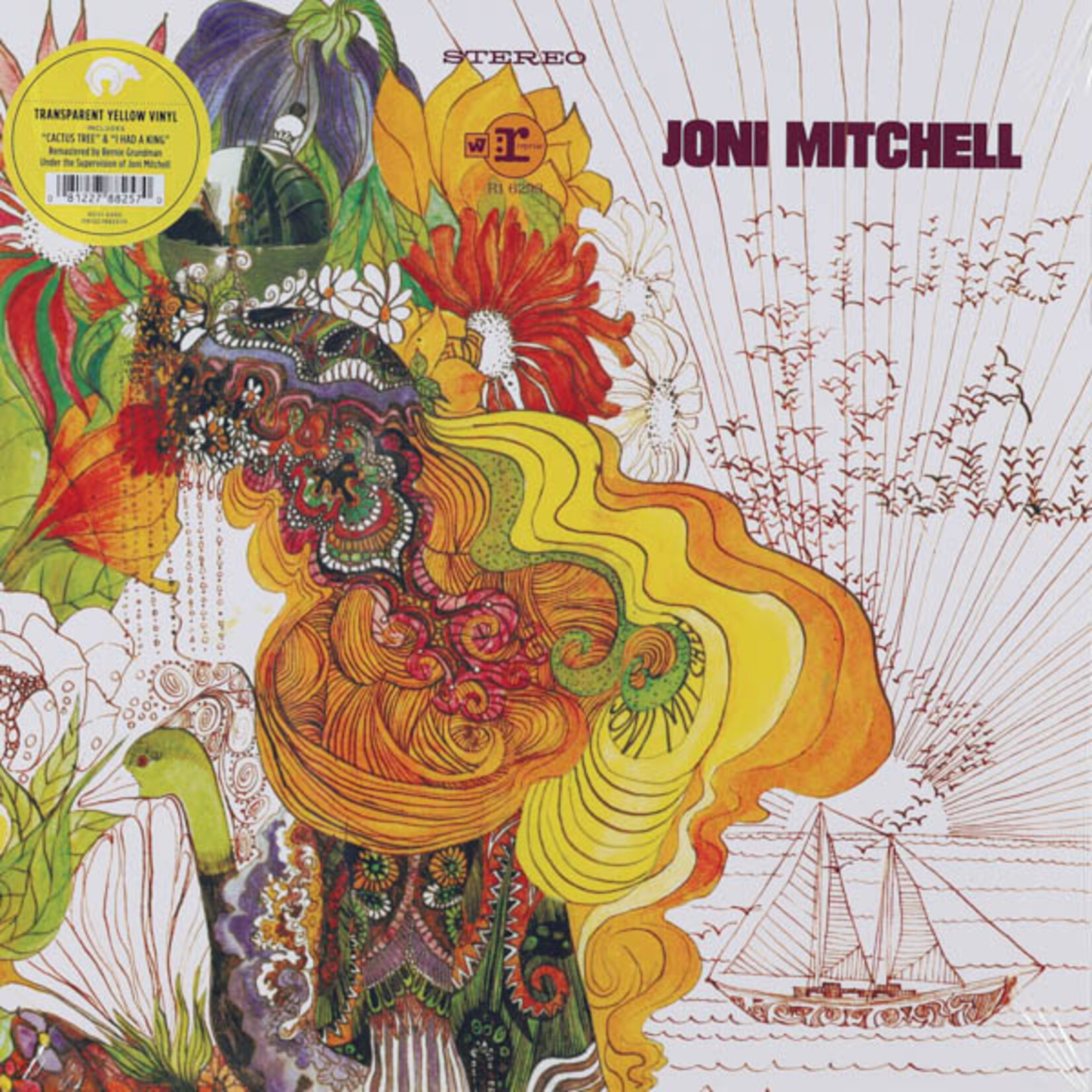 MITCHELL, JONI - SONG TO A SEAGULL - LTD COLOURED YELLOW LP