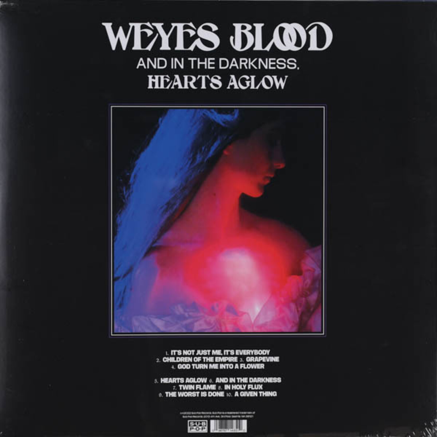 WEYES BLOOD AND IN THE DARKNESS - HEARTS AGLOW - LP