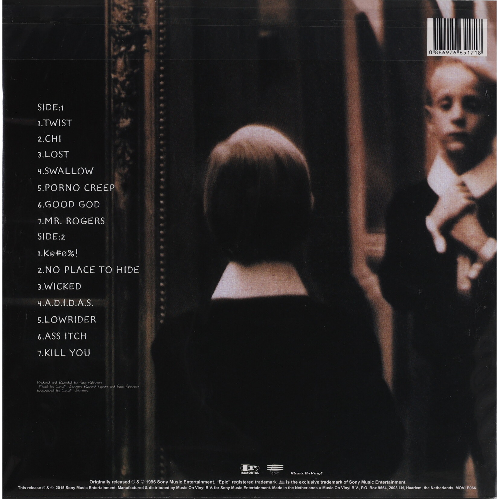KORN - LIFE IS PEACHY - LP