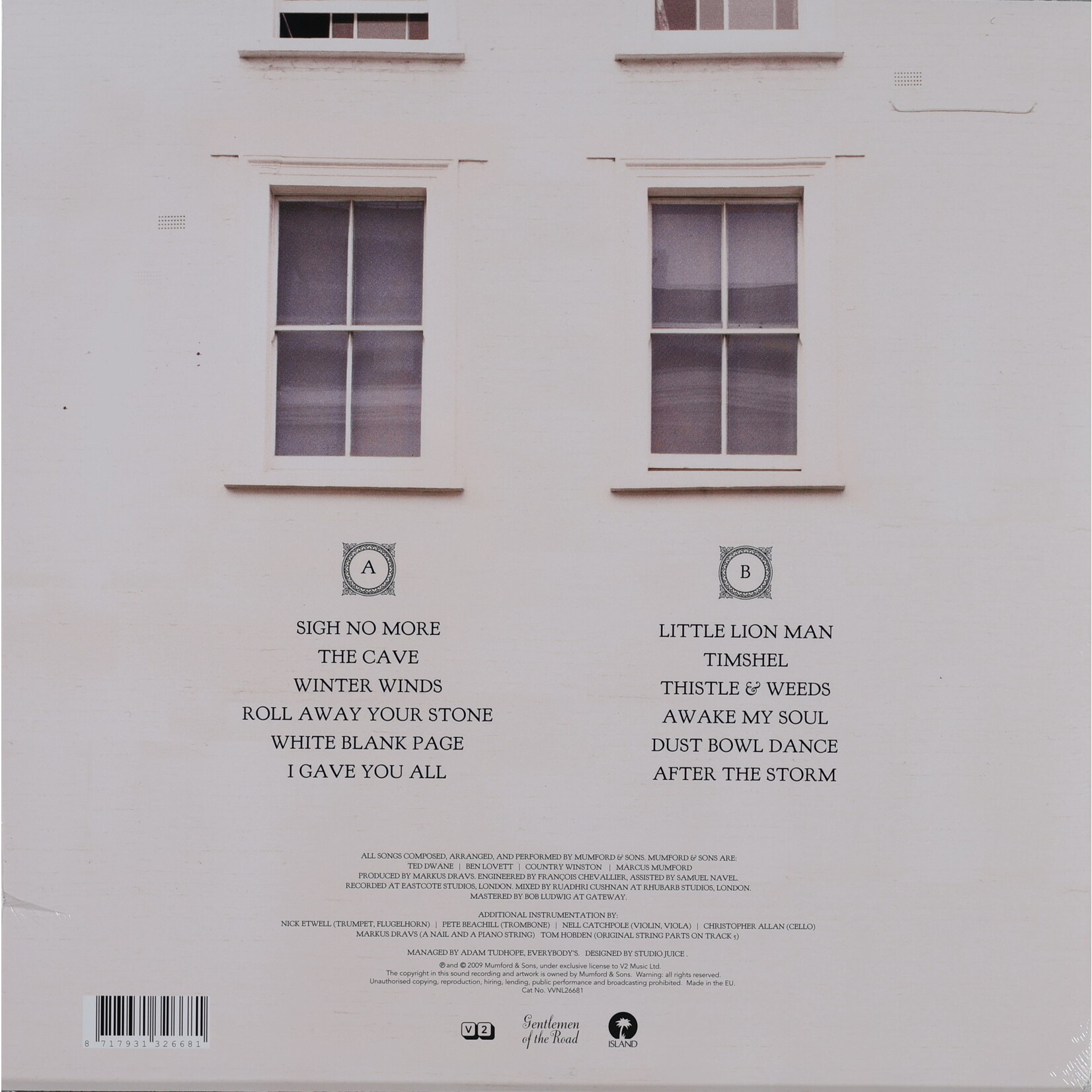 MUMFORD & SONS - SIGH NO MORE - LP