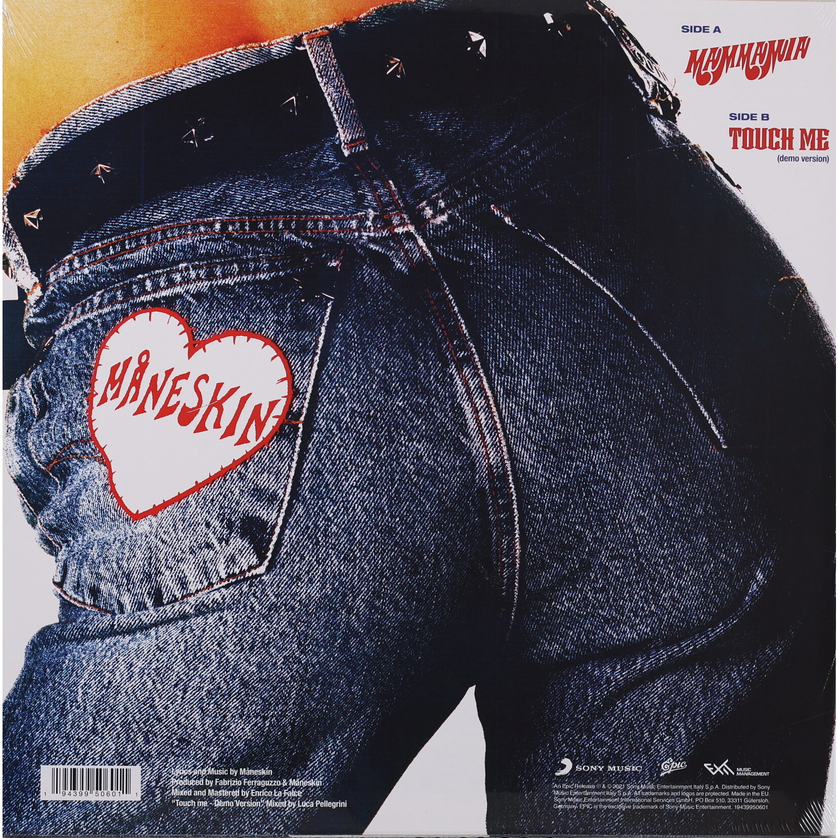 MÅNESKIN - MAMMAMIA - LTD PICTURE DISC LP