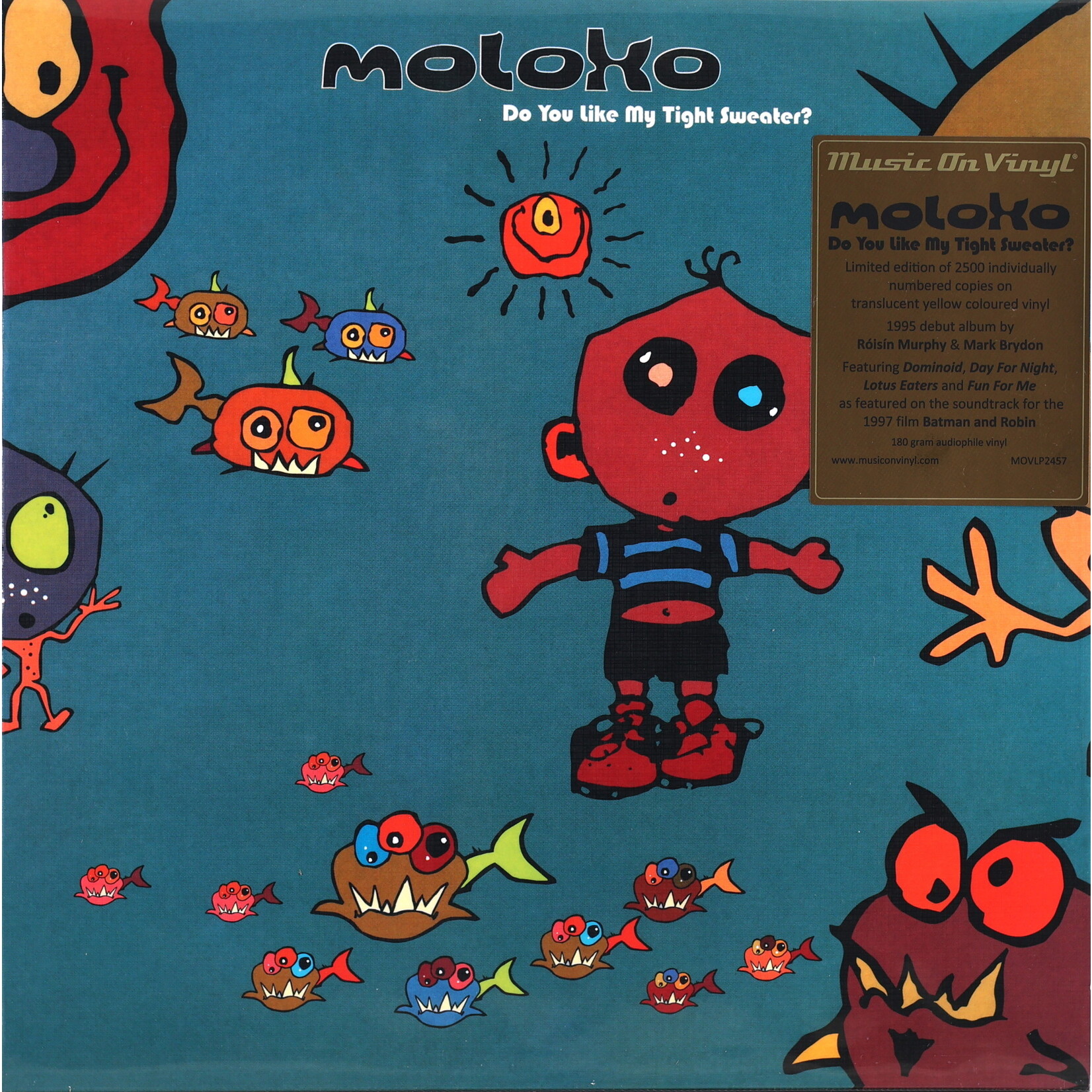 MOLOKO - DO YOU LIKE MY TIGHT SWEATER? - LTD 2500 CPS COLOURED CLEAR YELLOW 2LP