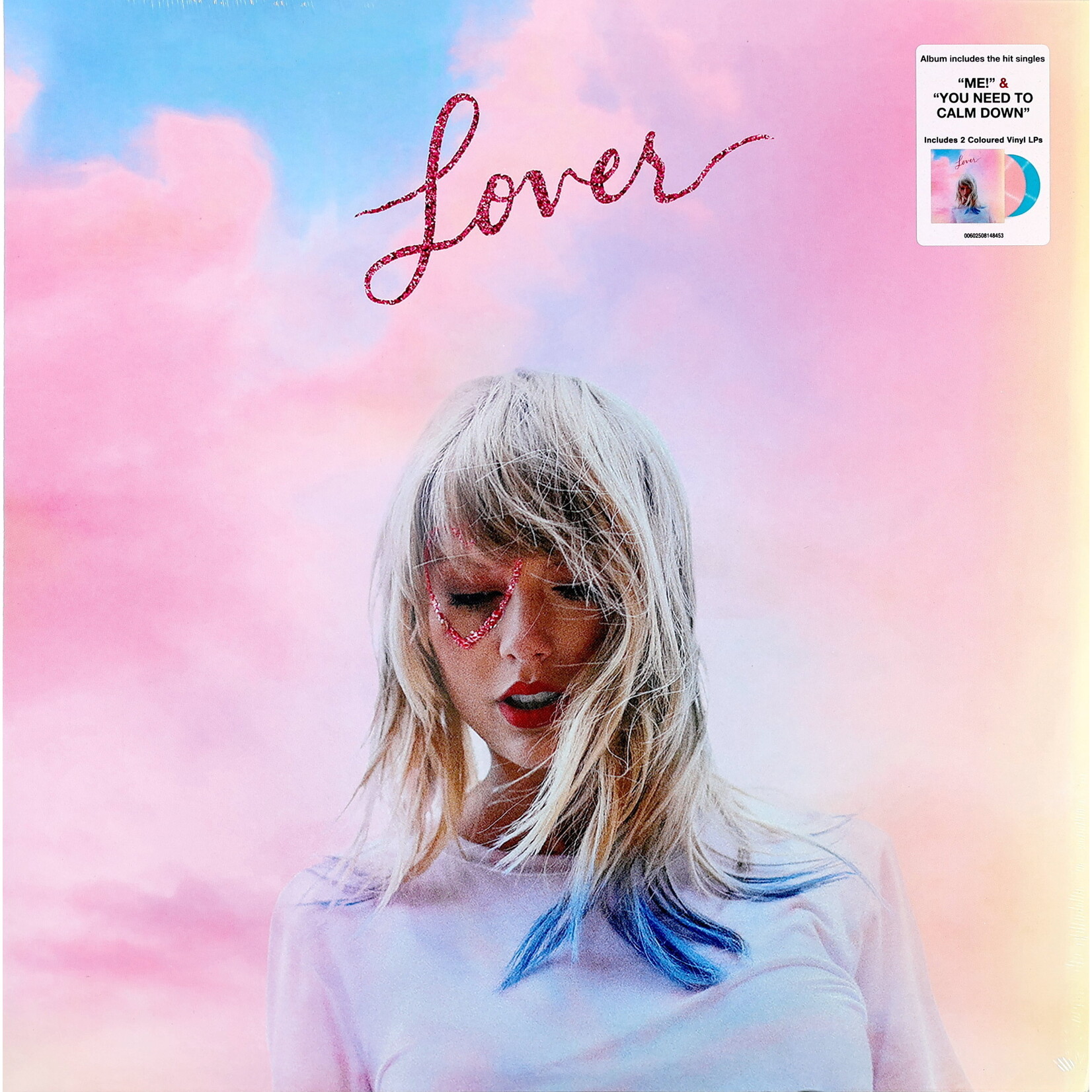 SWIFT, TAYLOR - LOVER - COLOURED PINK & BLUE 2LP