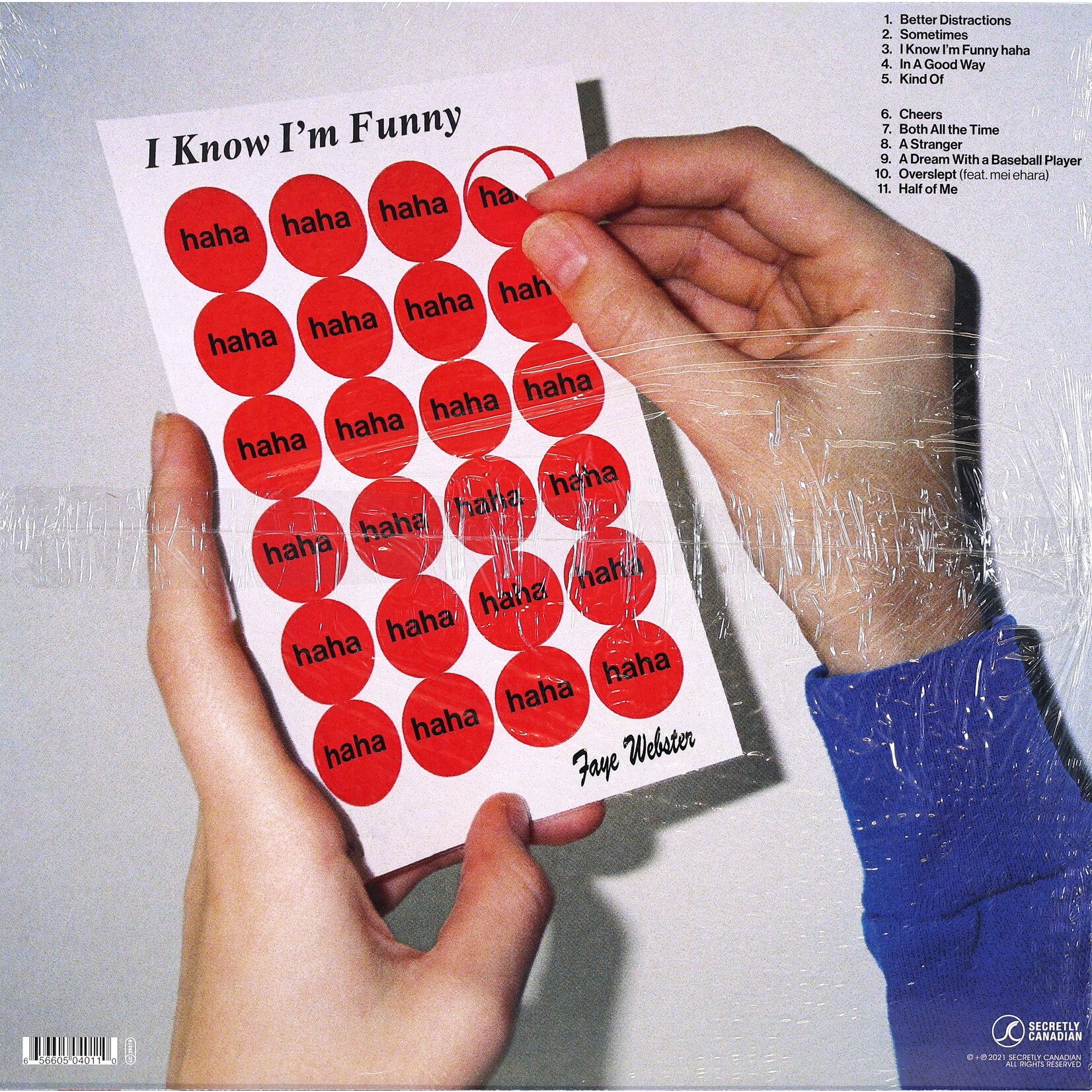 WEBSTER, FAYE - I KNOW I'M FUNNY HAHA - LP