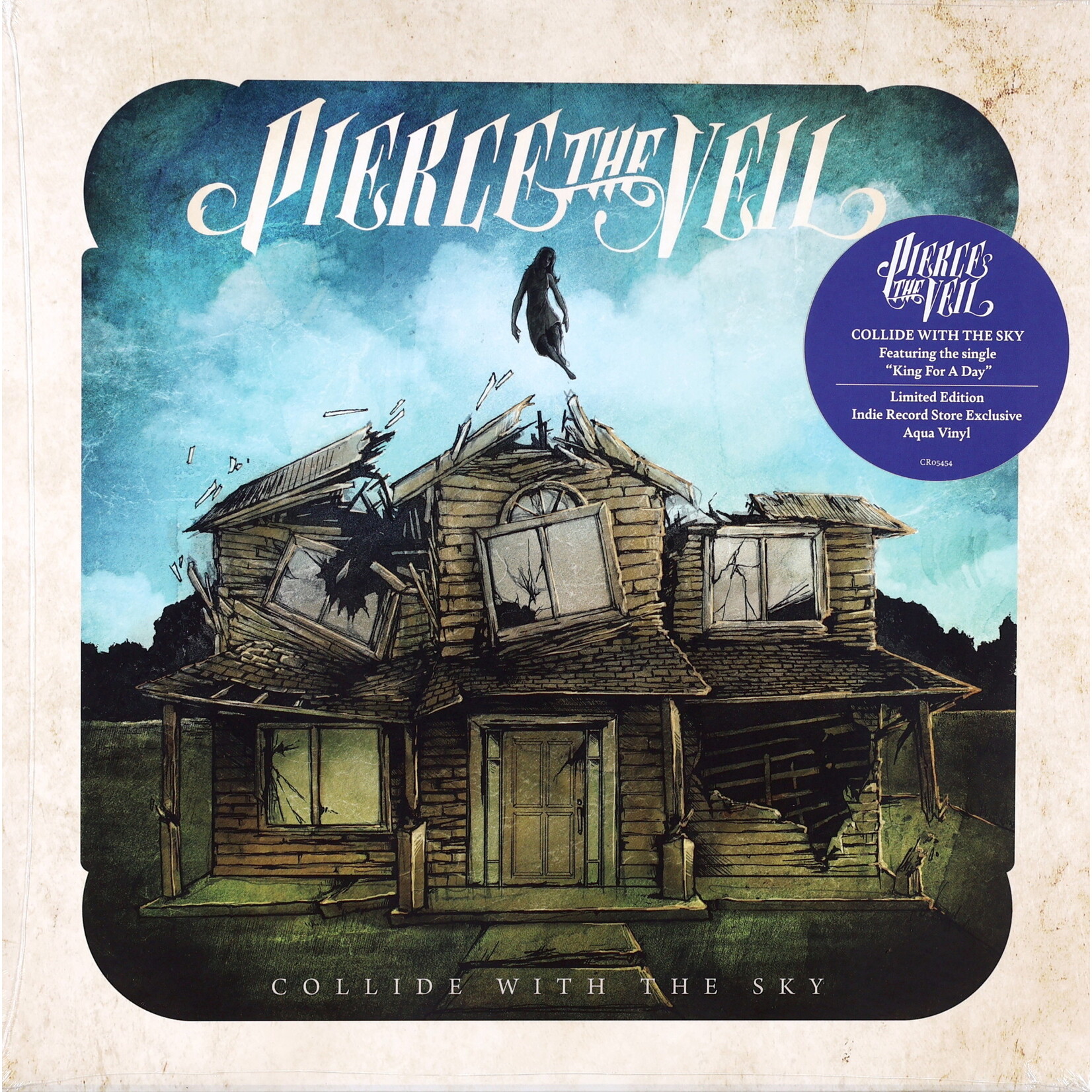 PIERCE THE VEIL - COLLIDE WITH THE SKY - LTD COLOURED AQUA BLUE LP
