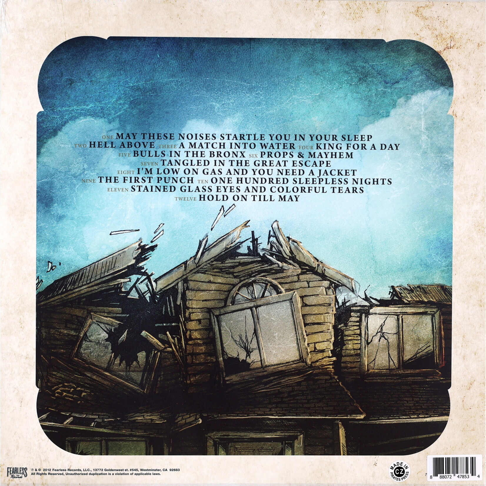 PIERCE THE VEIL - COLLIDE WITH THE SKY - LTD COLOURED AQUA BLUE LP