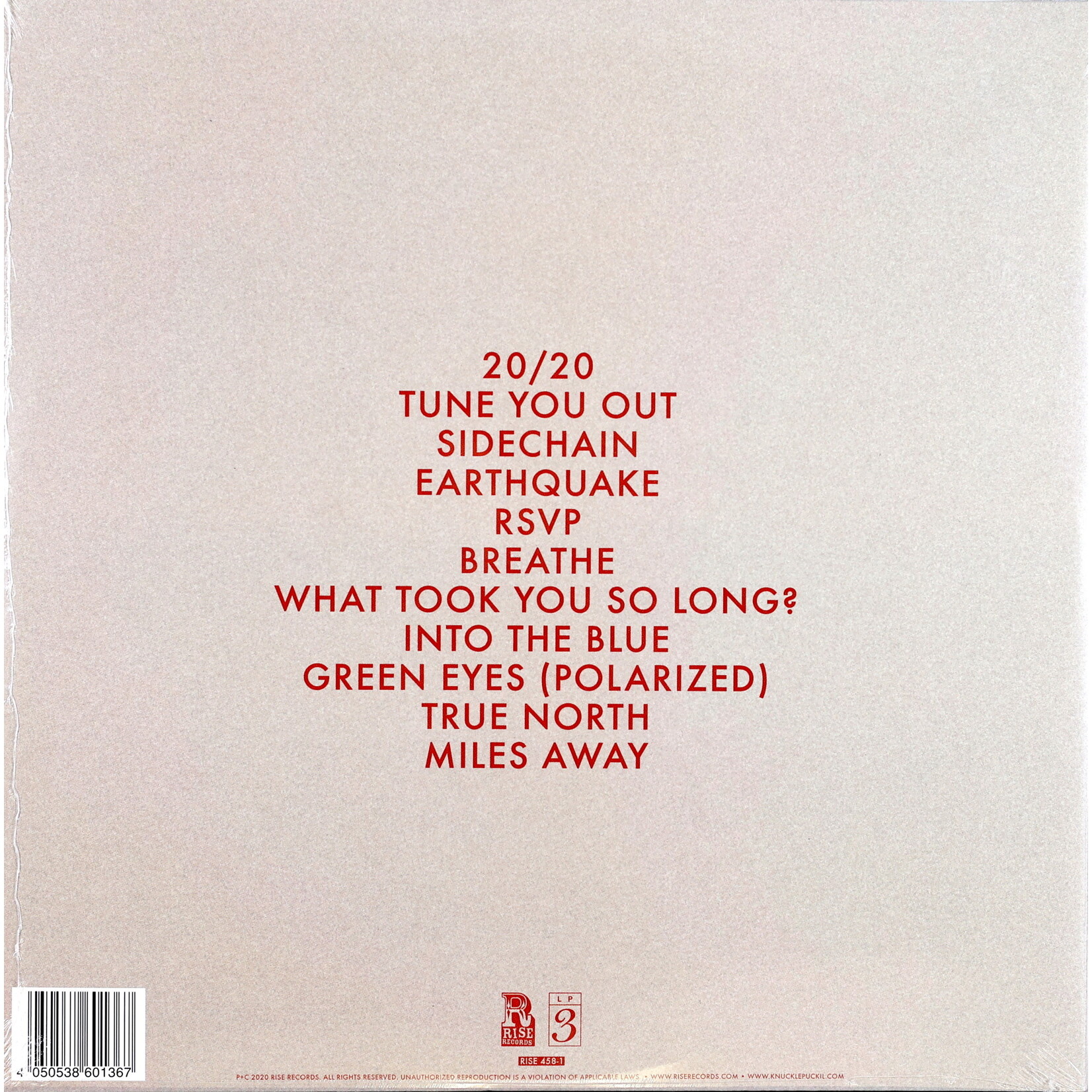 KNUCKLE PUCK - 20/20 - LP