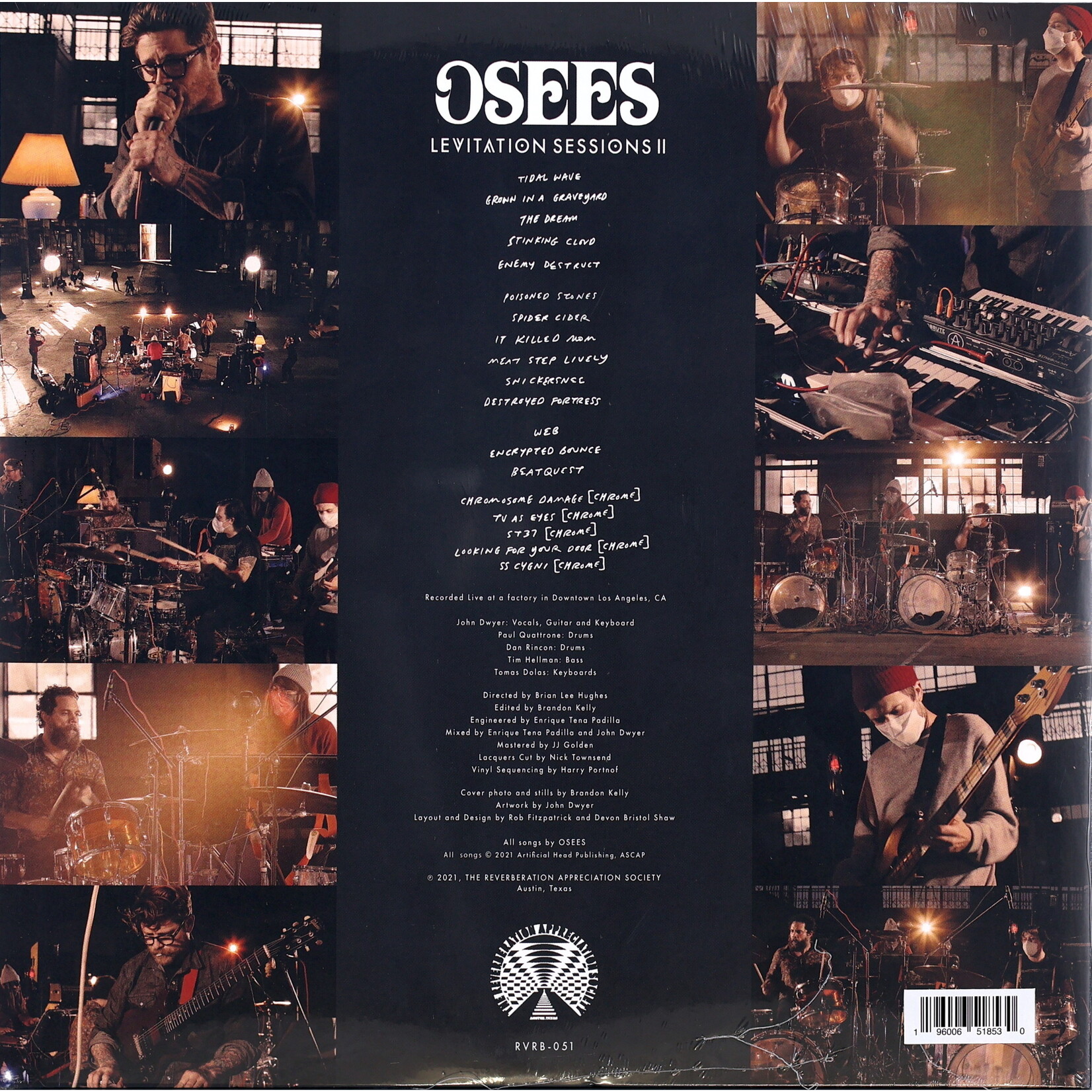 OSEES - LEVITATION SESSIONS VOL.II - COLOURED BLUE & RED SPLATTER 2LP