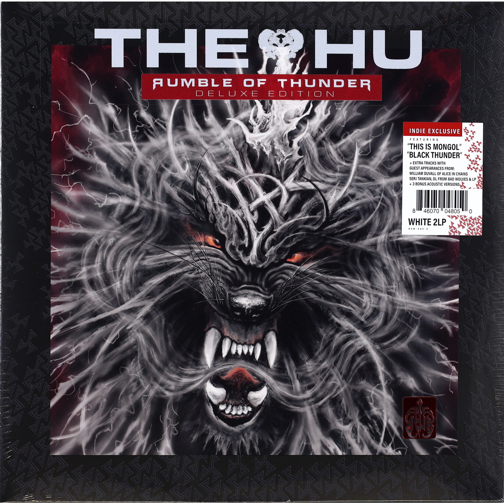 HU, THE - RUMBLE OF THUNDER - DELUXE COLOURED WHITE 2LP