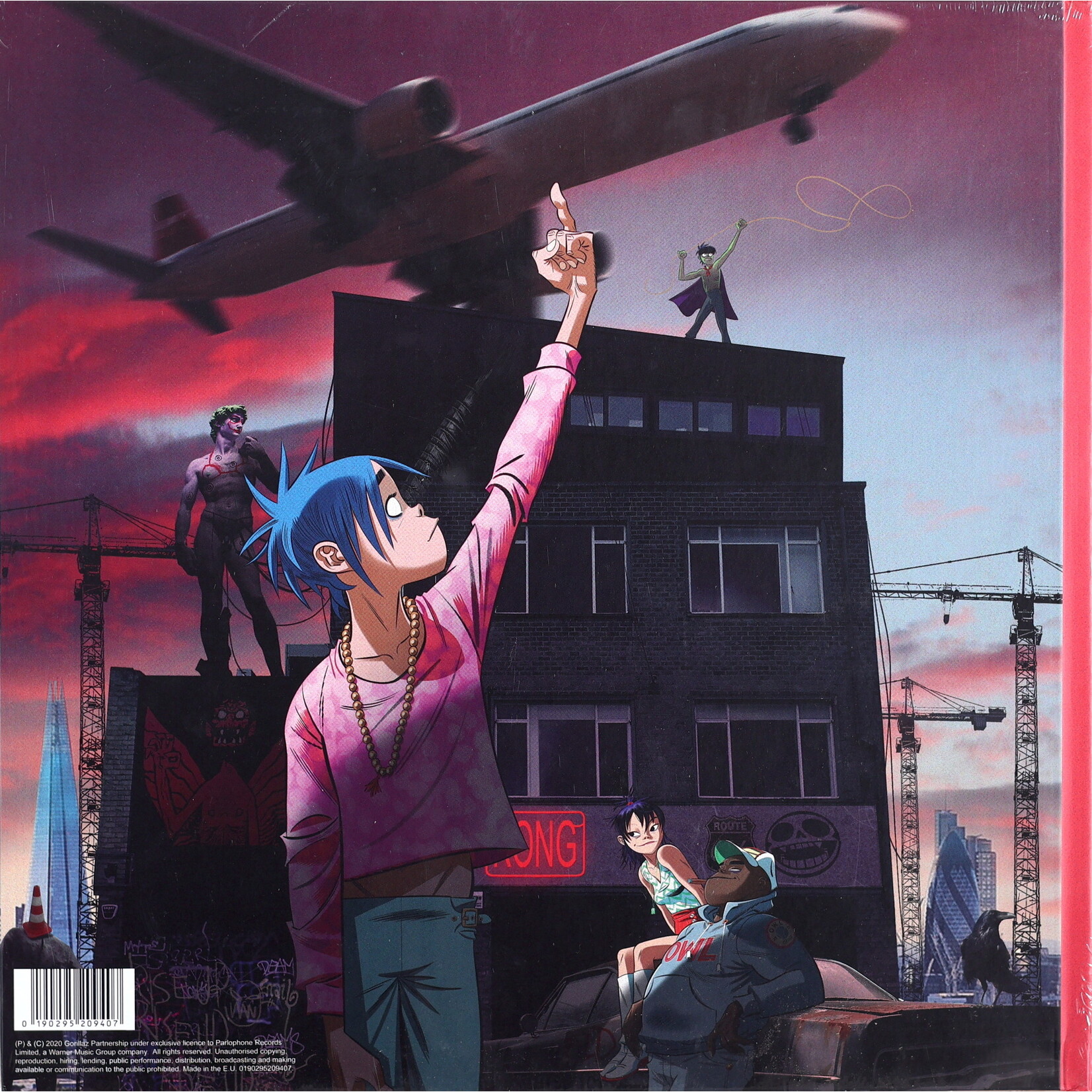 GORILLAZ - SONG MACHINE, SEASON 1 - DELUXE LP + CD + BOOK