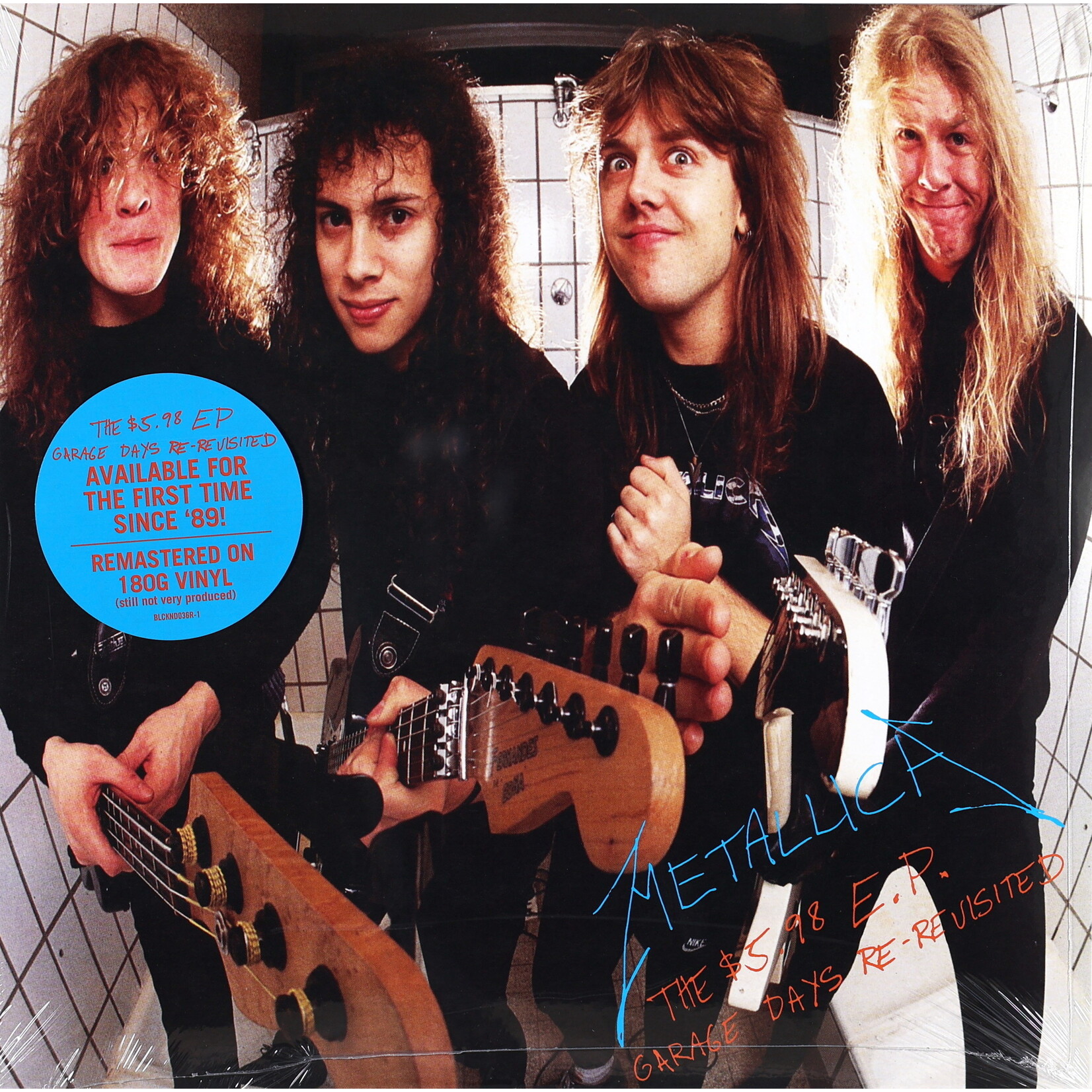 METALLICA - THE $5.98 E.P. - GARAGE DAYS RE-REVISITED LP