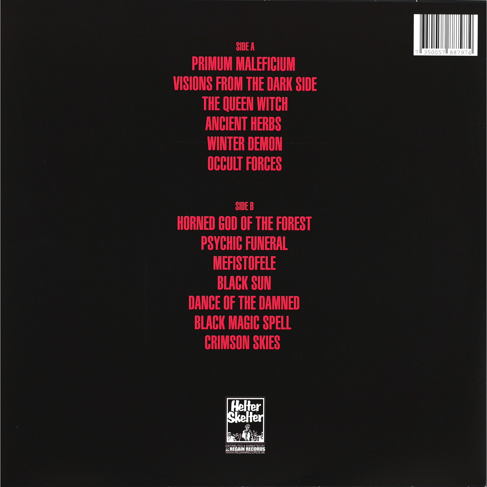 BLACK SPELL  - BLACK SPELL  - LP