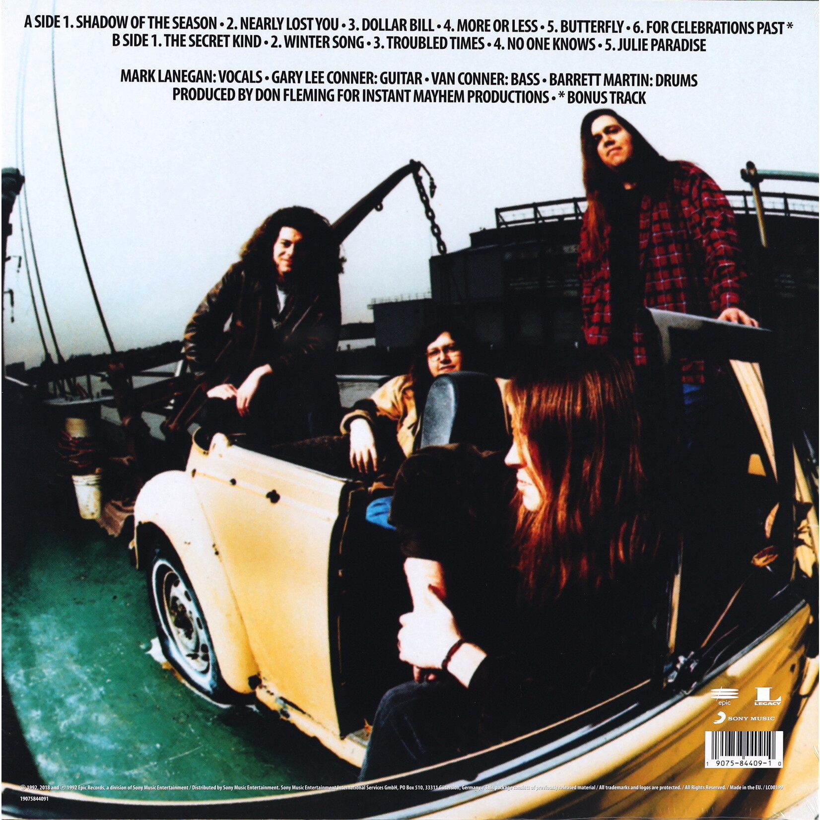 SCREAMING TREES - SWEET OBLIVION - LP