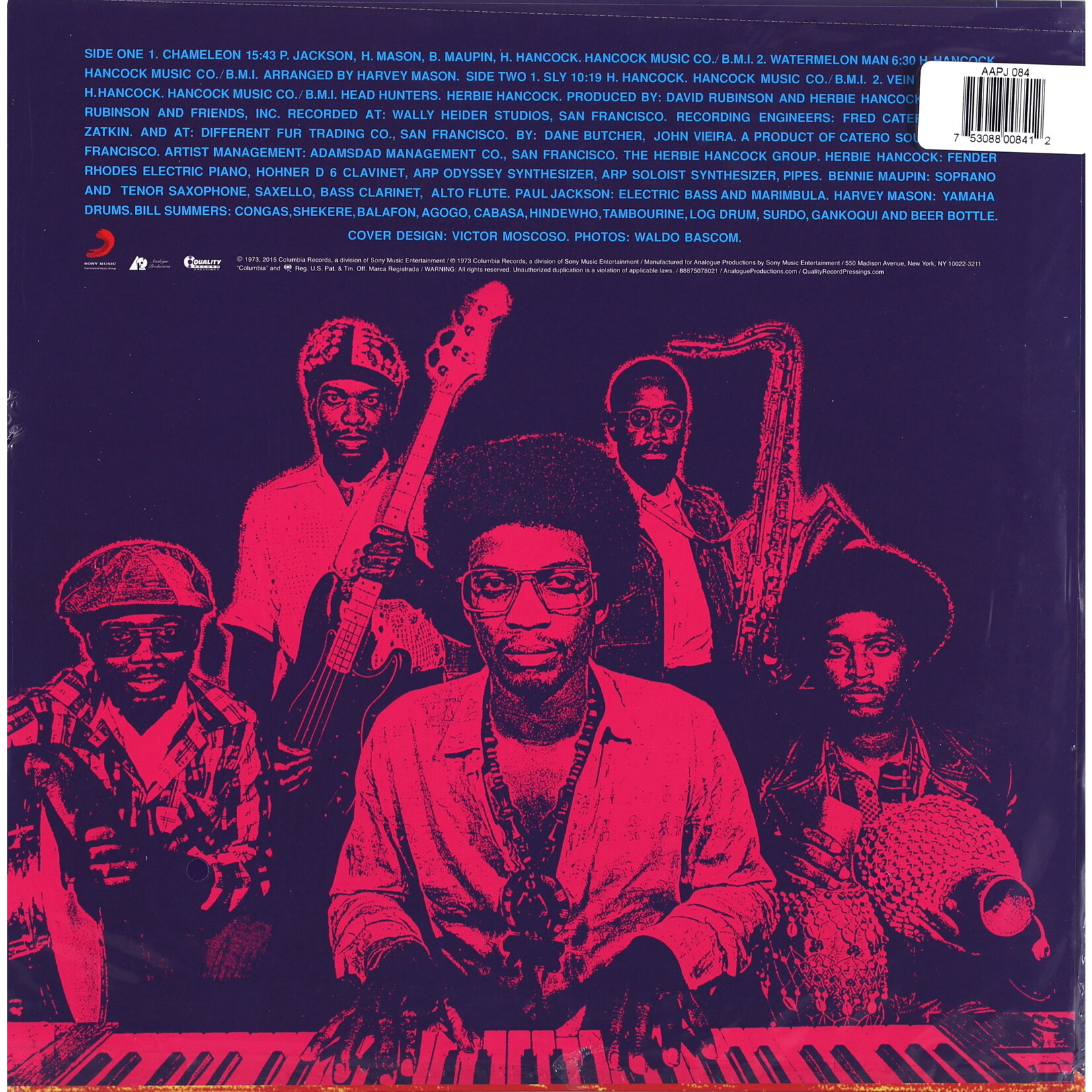 HANCOCK, HERBIE - HEADHUNTERS - DELUXE LP