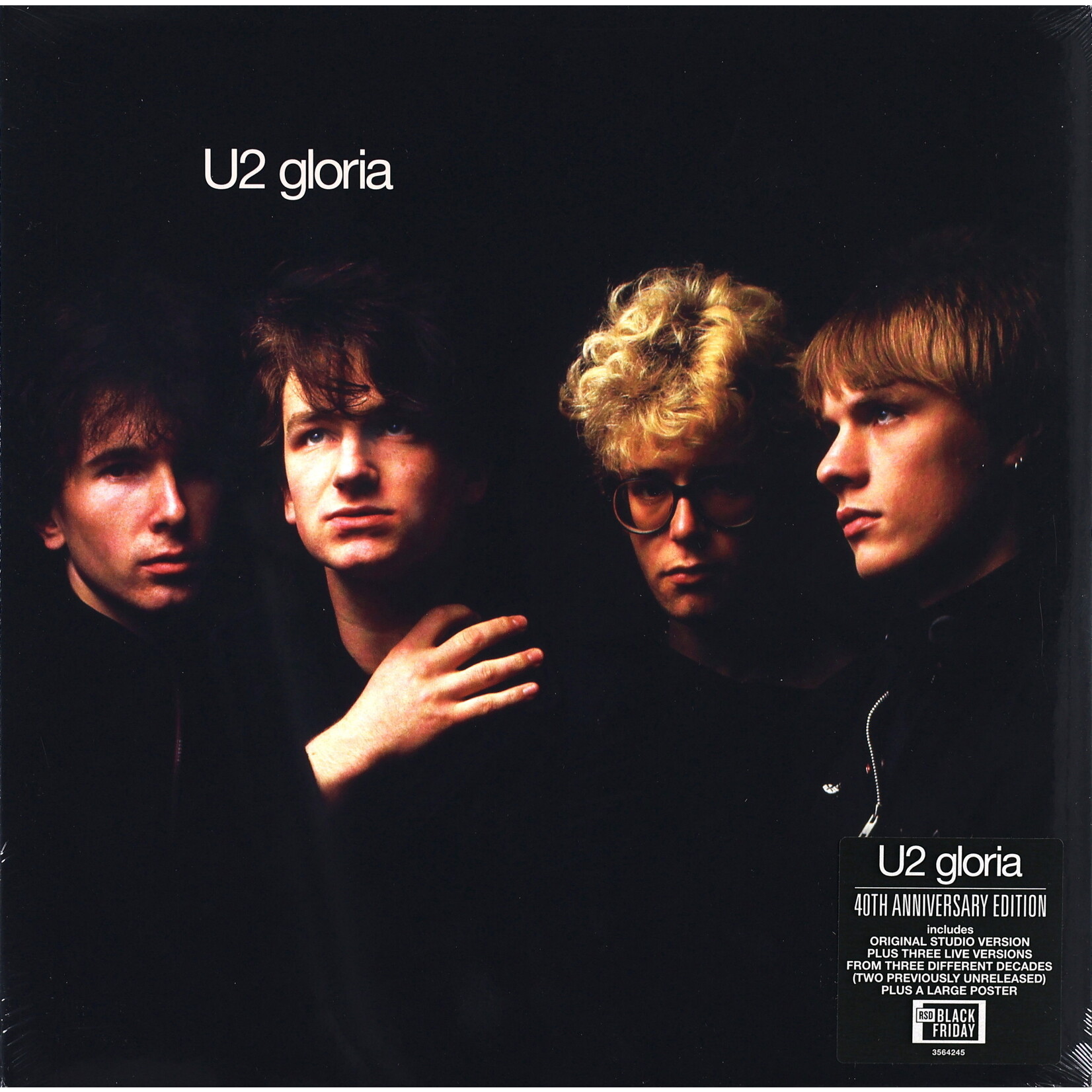 U2 - GLORIA - LTD 40TH ANNIVERSARY COLOURED YELLOW EP