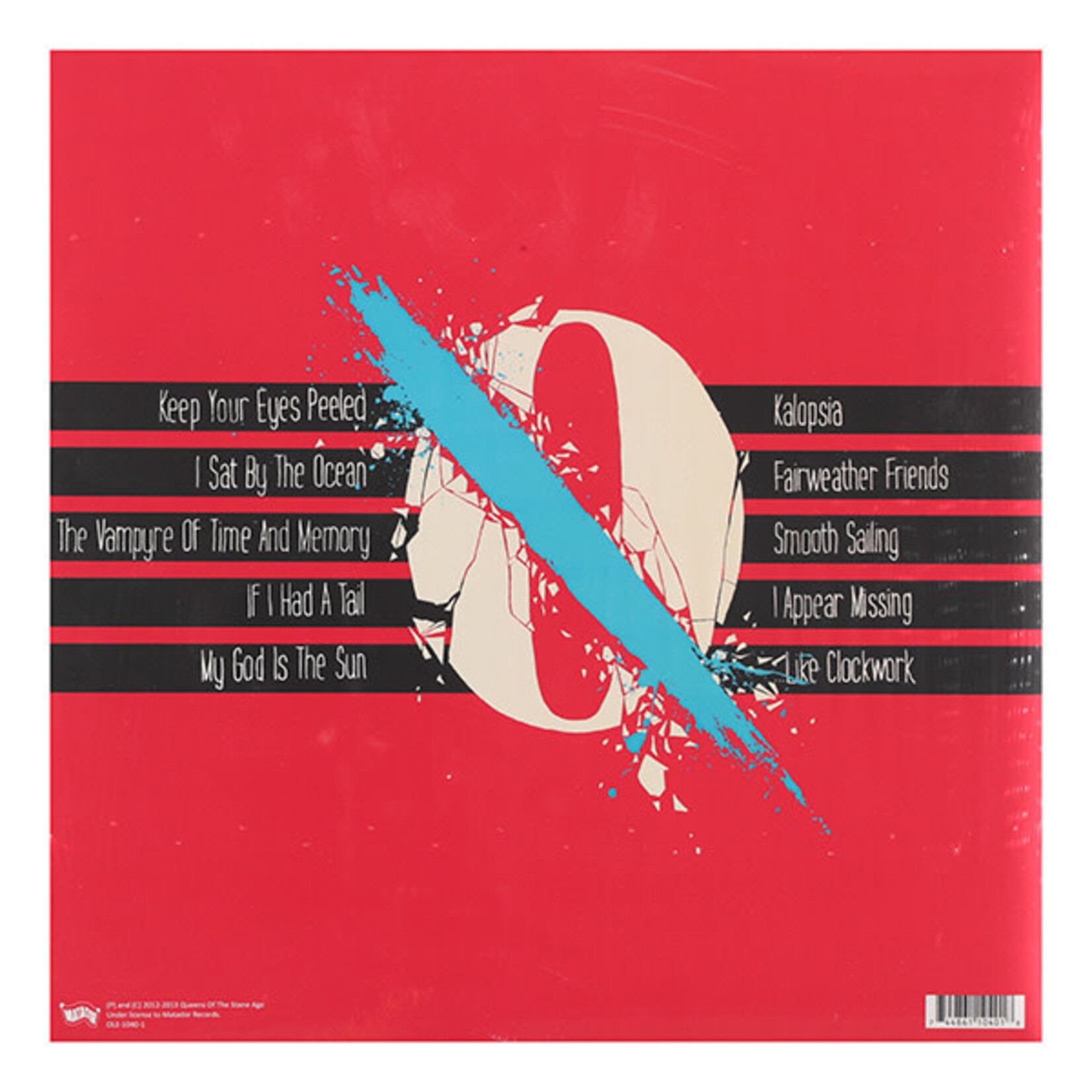 QUEENS OF THE STONE AGE - LIKE CLOCKWORK  - GATEFOLD 2LP + DOWNLOAD CODE
