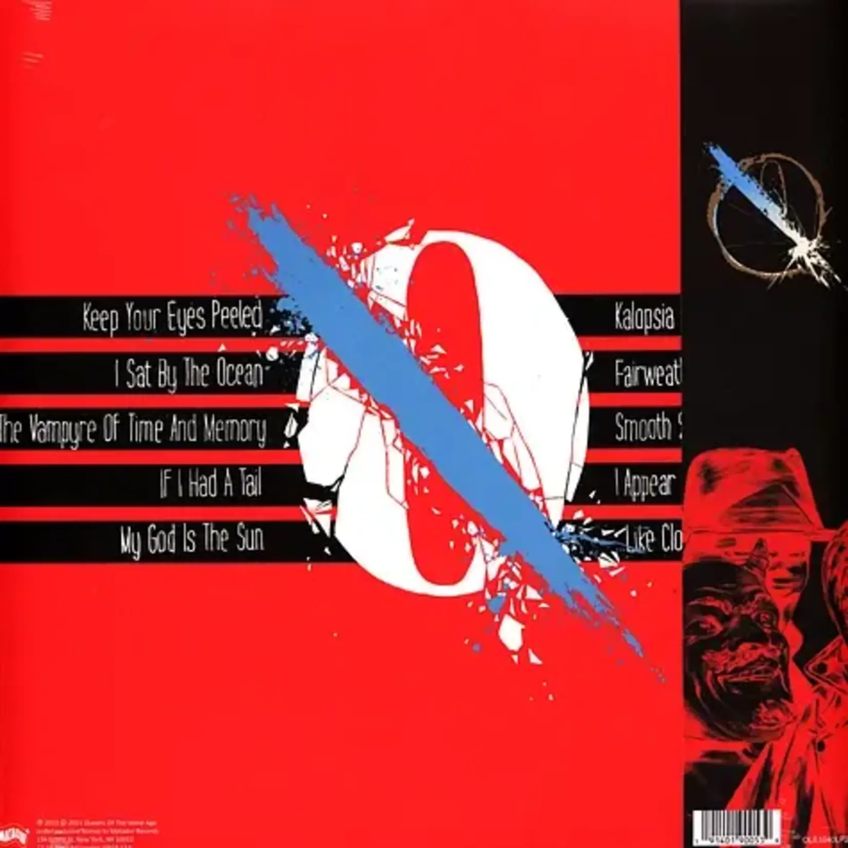 QUEENS OF THE STONE AGE - LIKE CLOCKWORK - GATEFOLD COLOURED RED 2LP