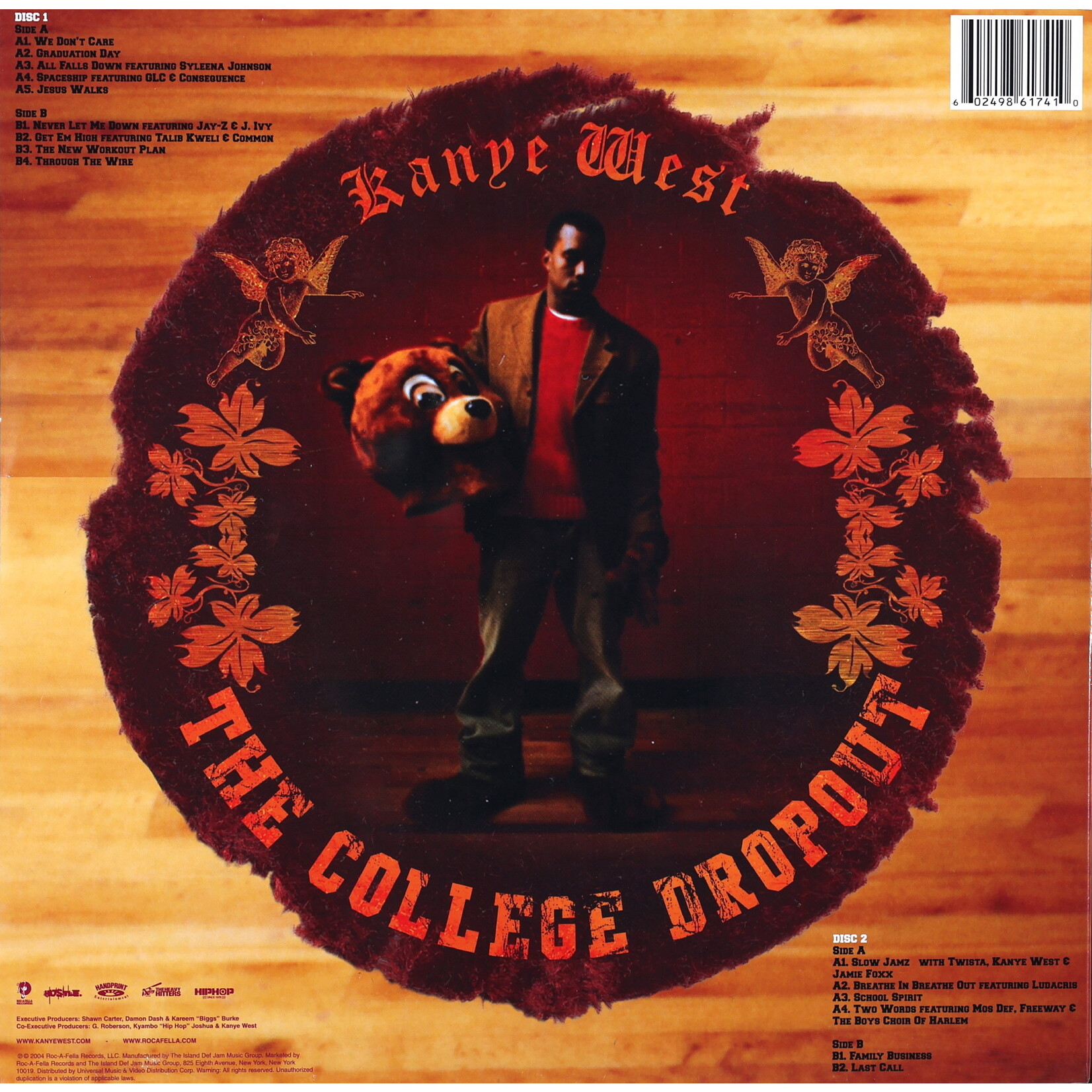 WEST, KANYE - COLLEGE DROPOUT - US IMPORT 2LP