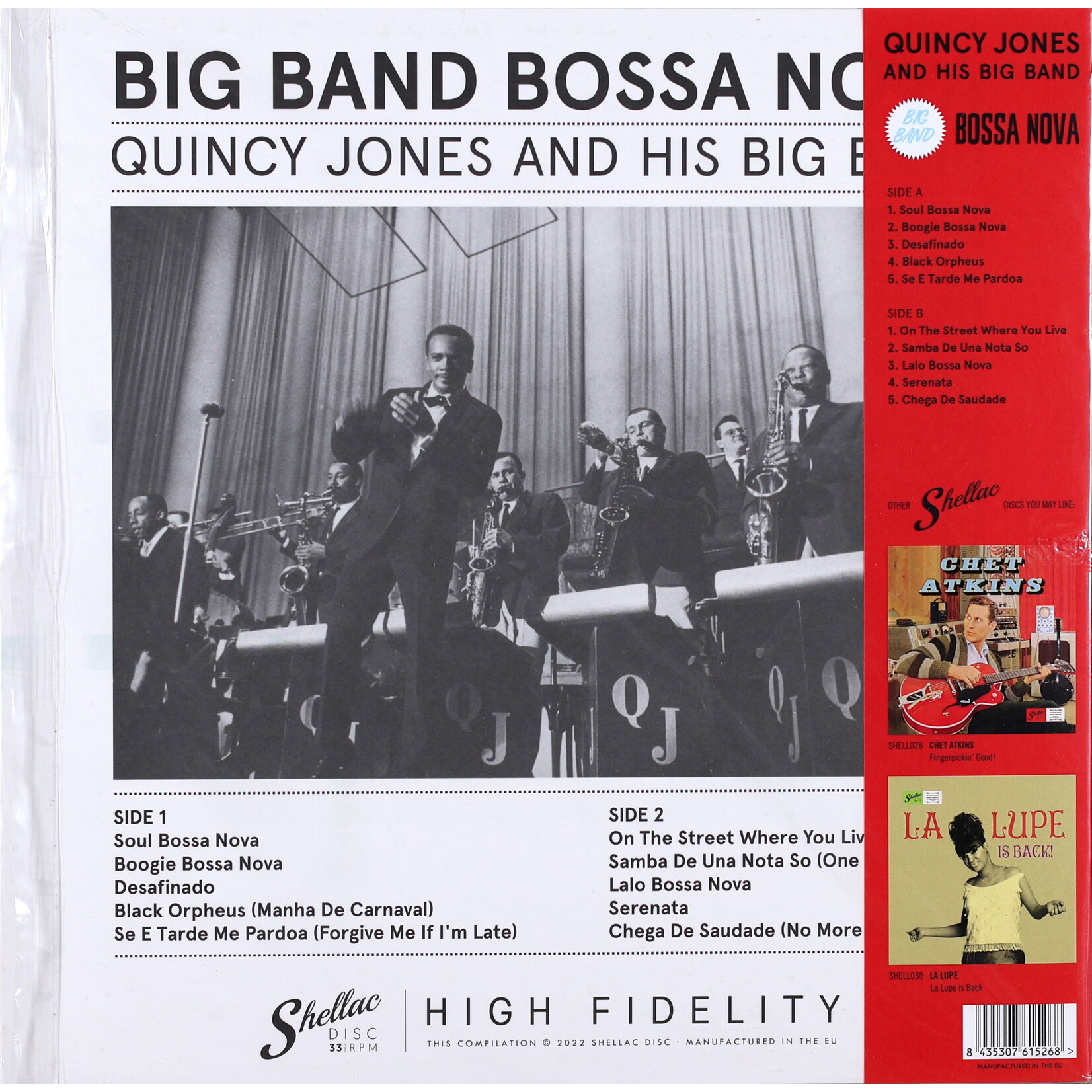 JONES, QUINCY - BOSSA NOVA - LP