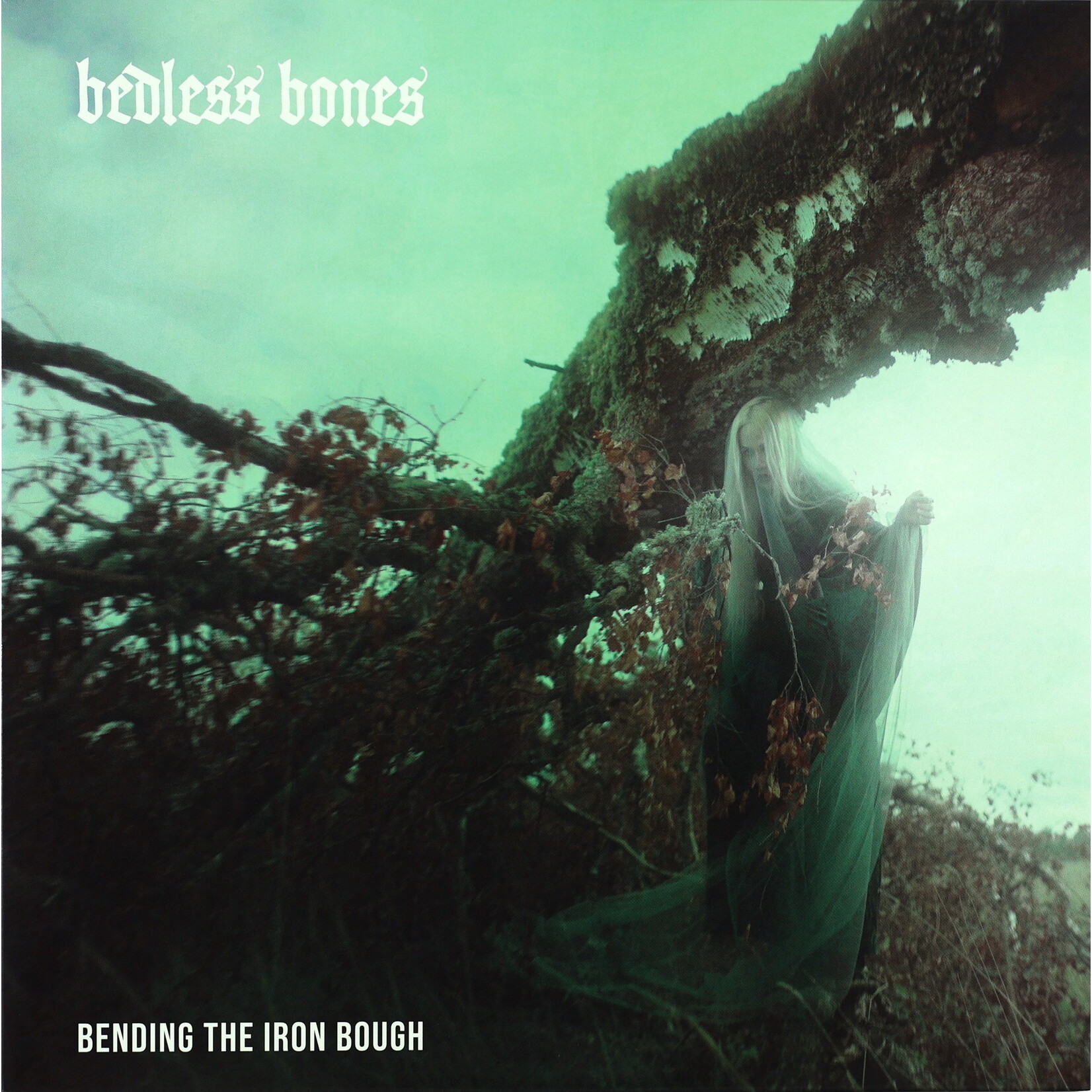 BEDLESS BONES - BENDING THE IRON BOUGH - COLOURED GREEN LP