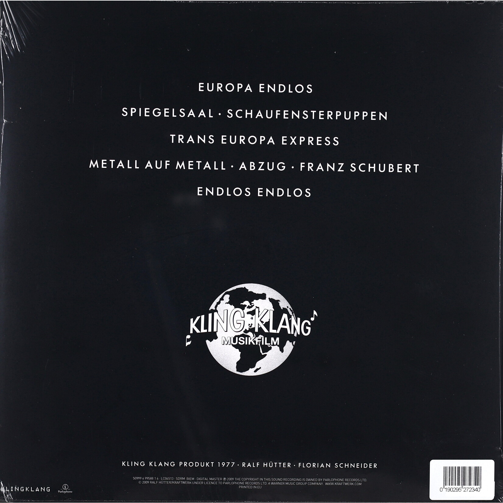 KRAFTWERK - TRANS EUROPA EXPRESS - LTD COLOURED CLEAR LP