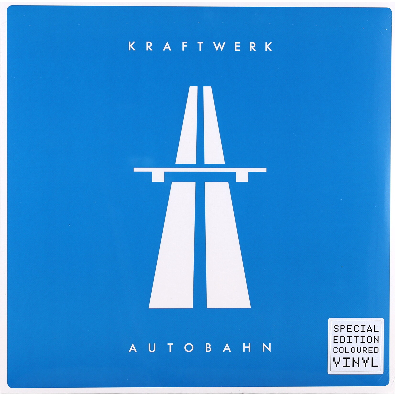 KRAFTWERK - AUTOBAHN - REMASTERED COLOURED CLEAR BLUE LP
