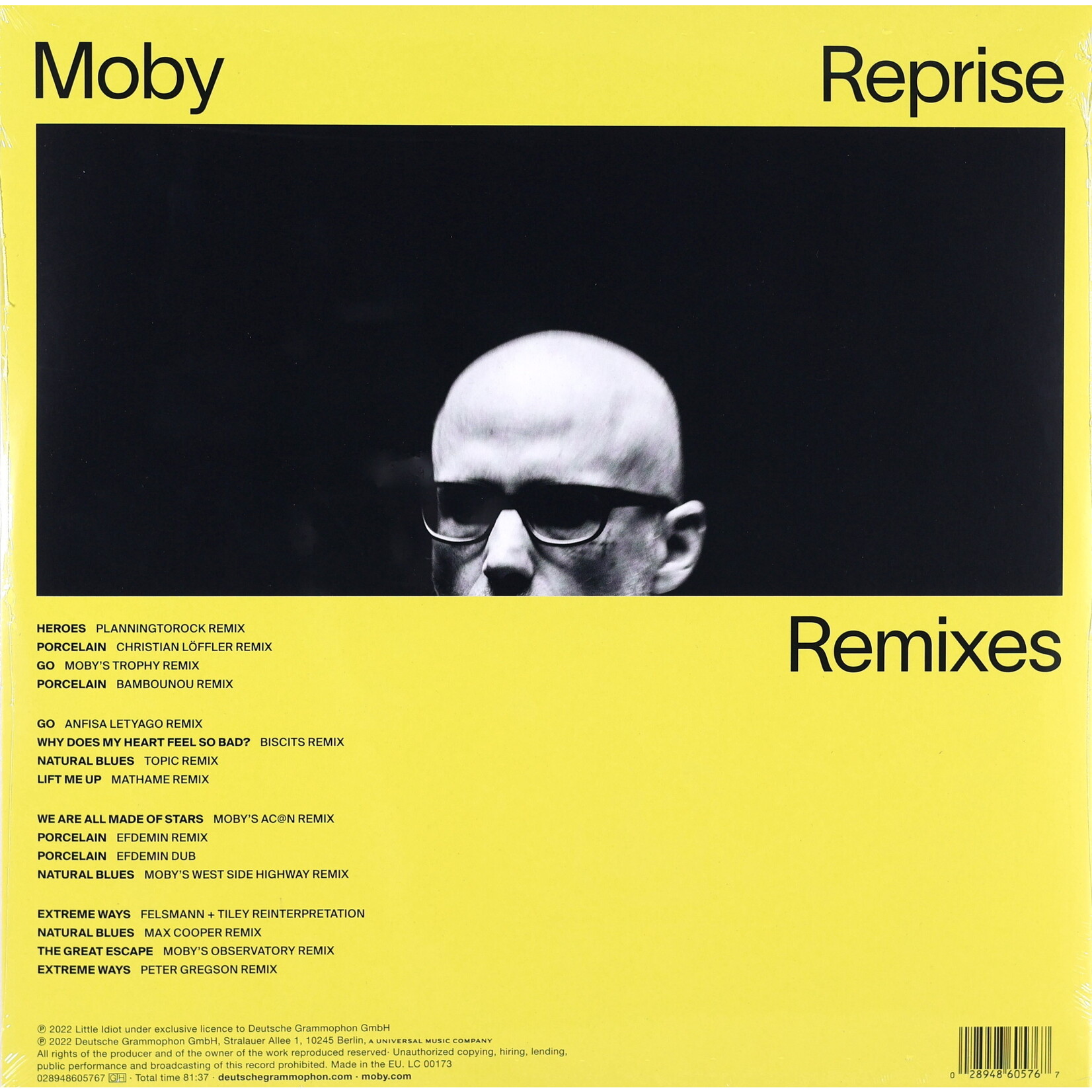 MOBY - REPRISE (THE REMIXES) - 2LP