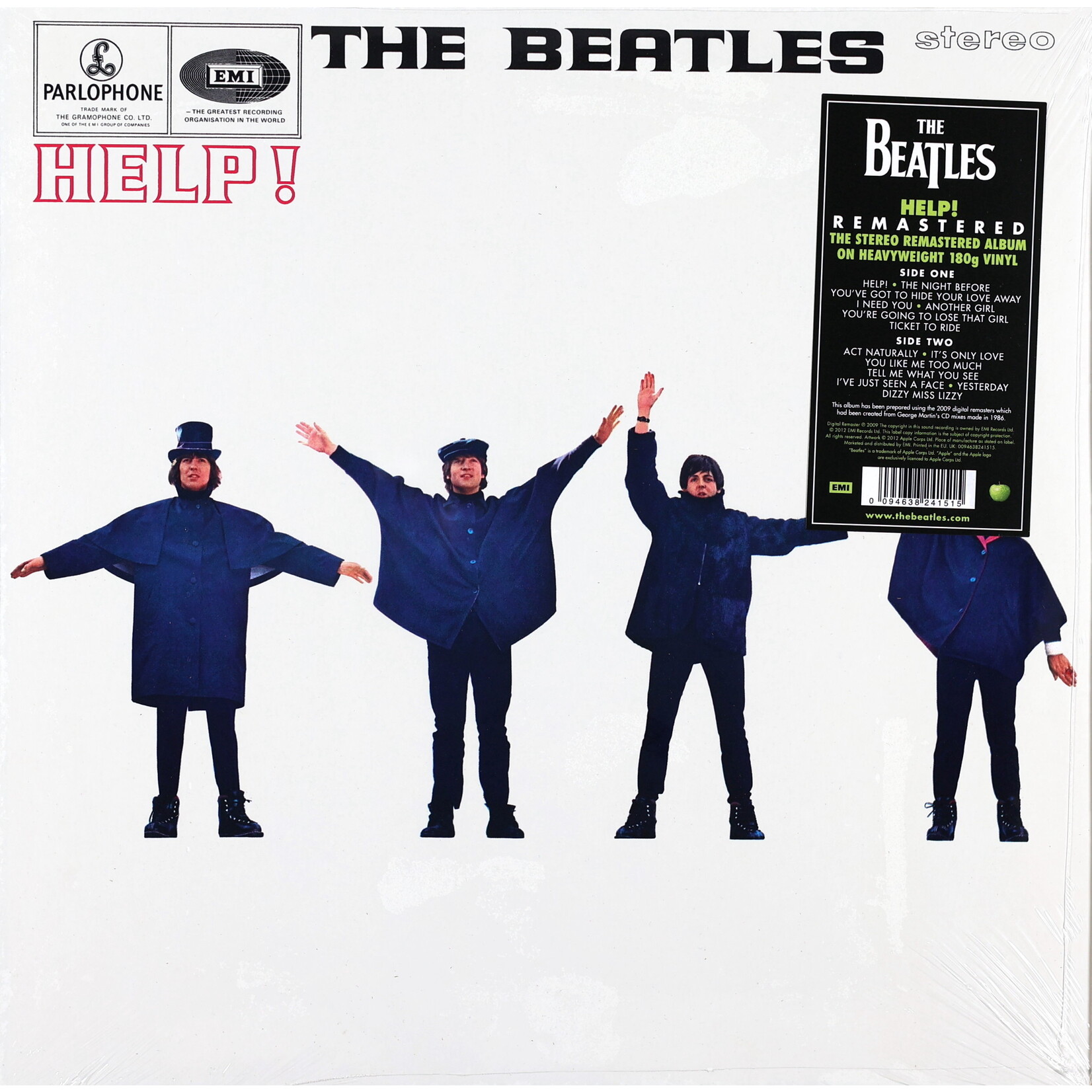 BEATLES, THE - HELP! - REMASTERED LP