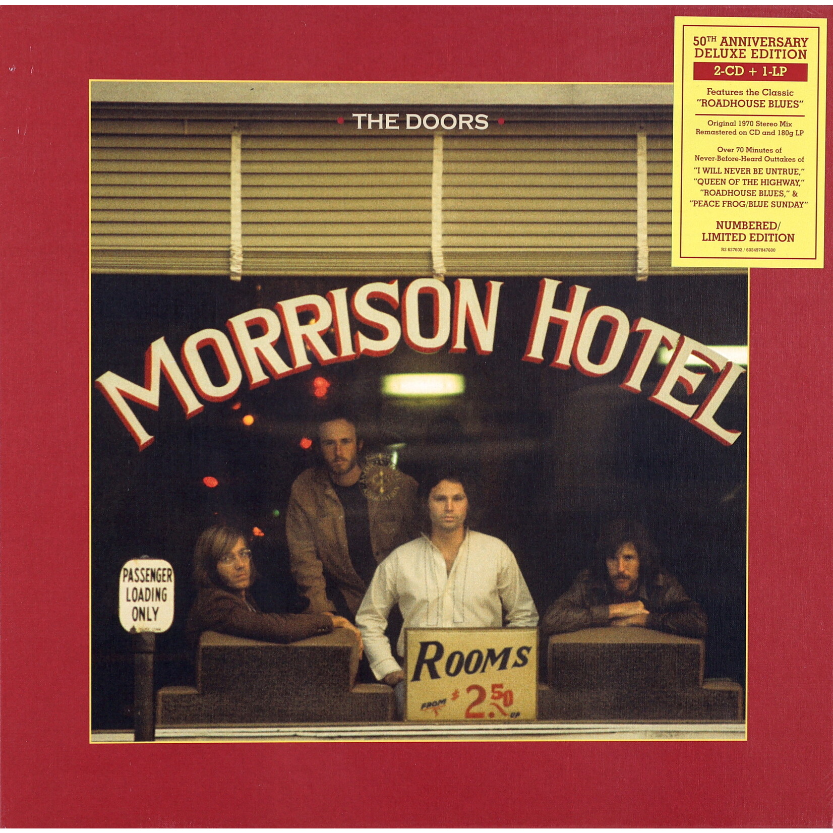 DOORS, THE - MORRISON HOTEL - LTD 50TH ANNIVERSARY DELUXE LP + 2CD