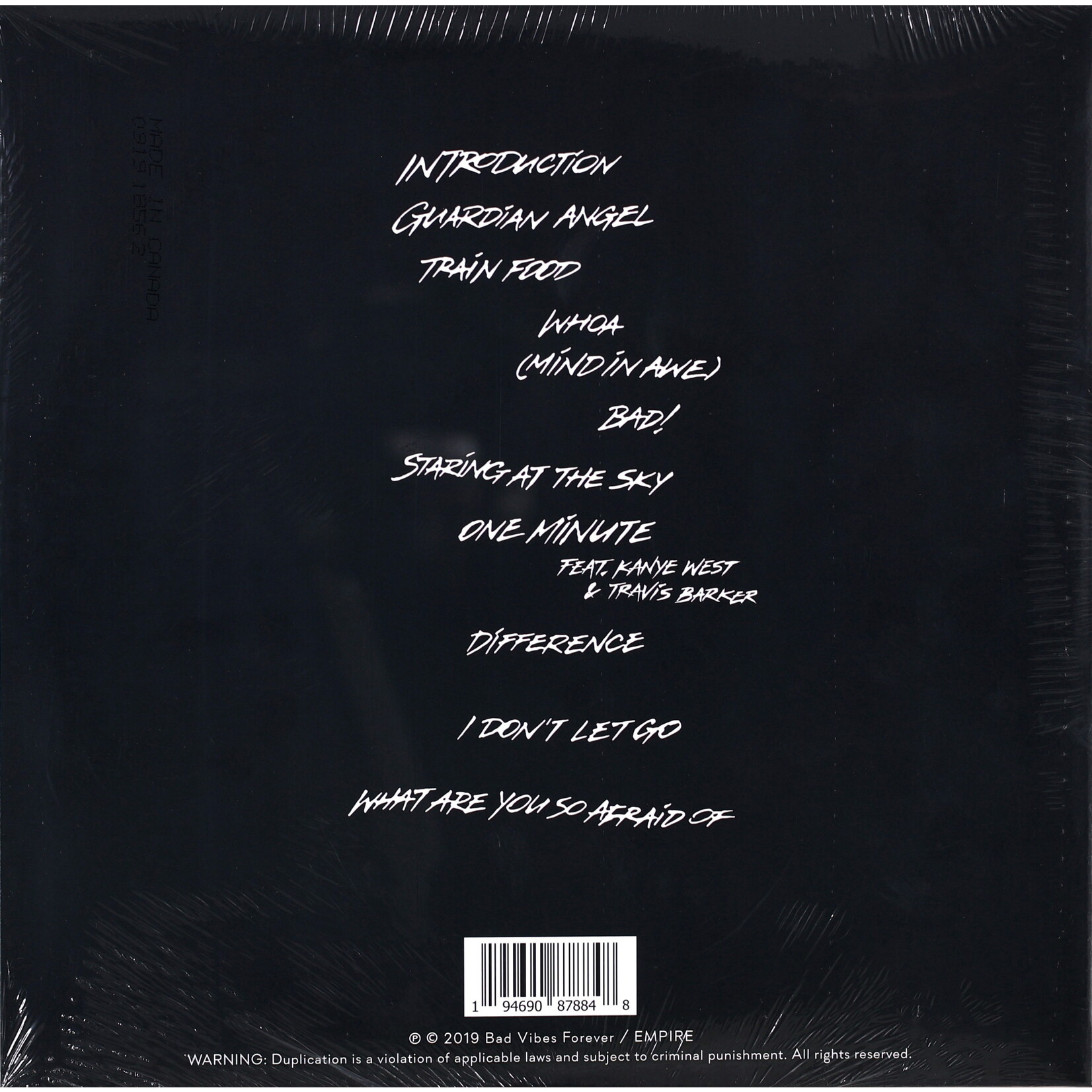 XXXTENTACION - SKINS - COLOURED BLUE LP