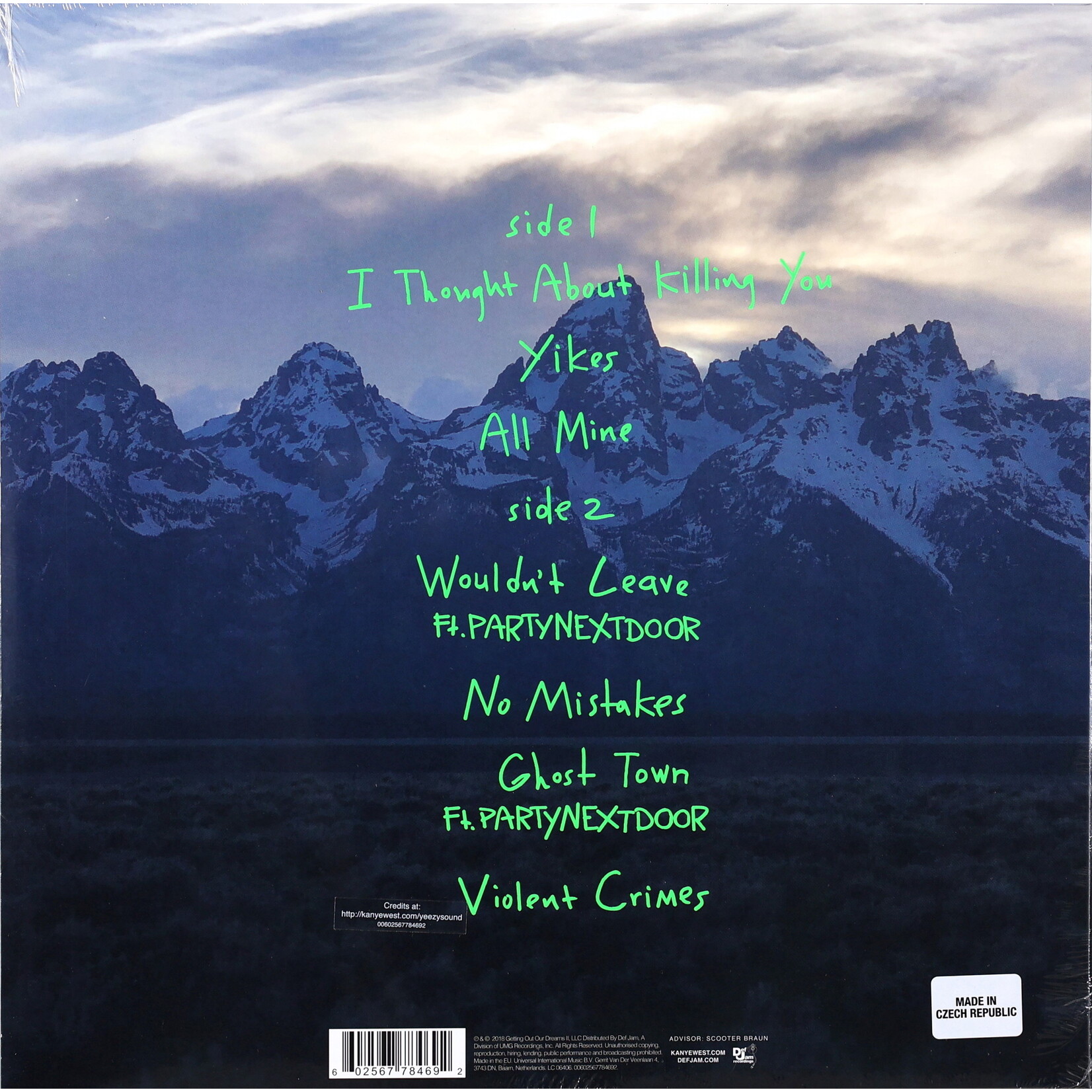 WEST, KANYE (YE) - I HATE BEING BI-POLAR ITS AWESOME - LP